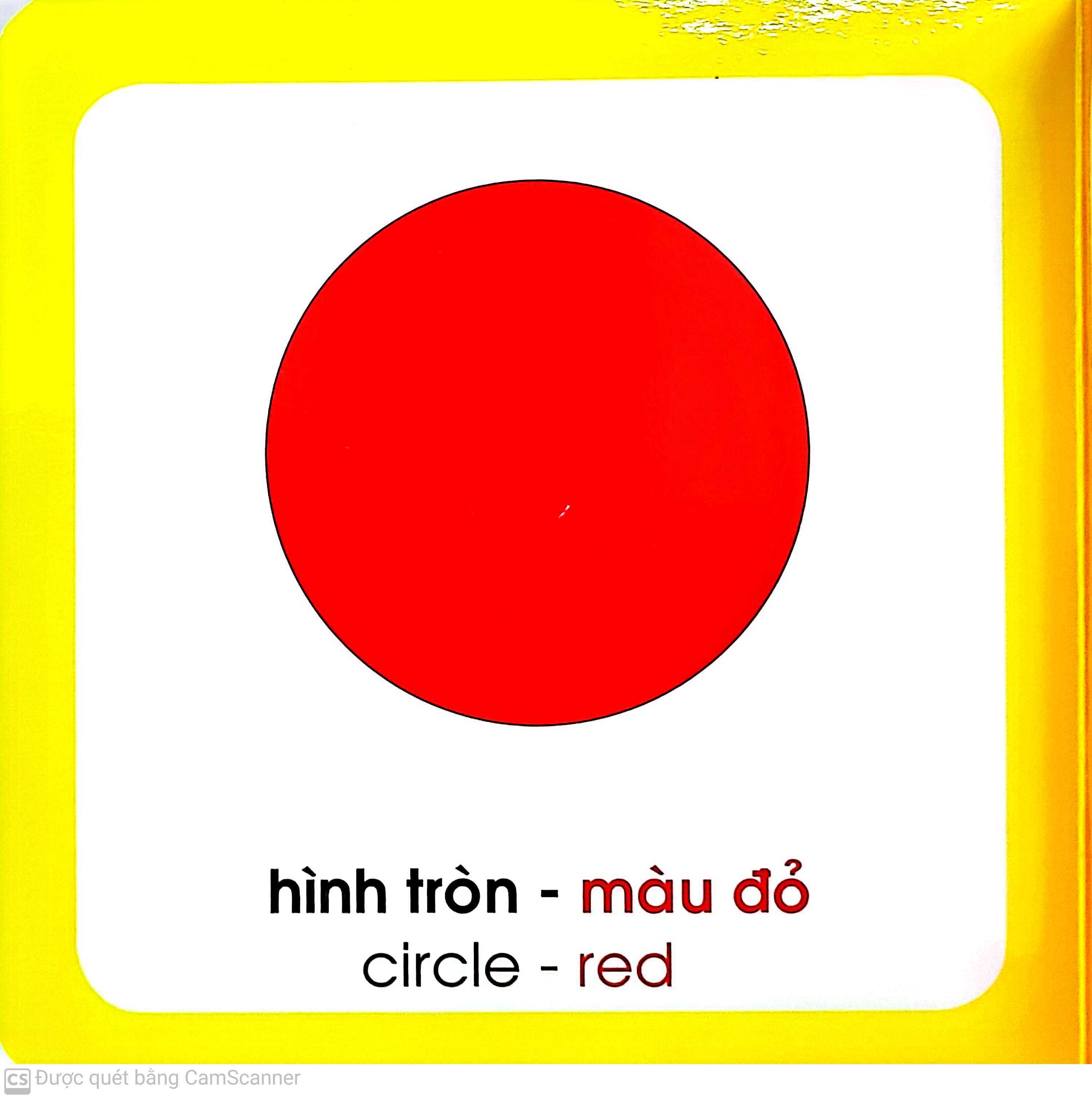 từ điển hình ảnh cho bé - màu sắc và hình dạng (tái bản 2019) - Ảnh 3