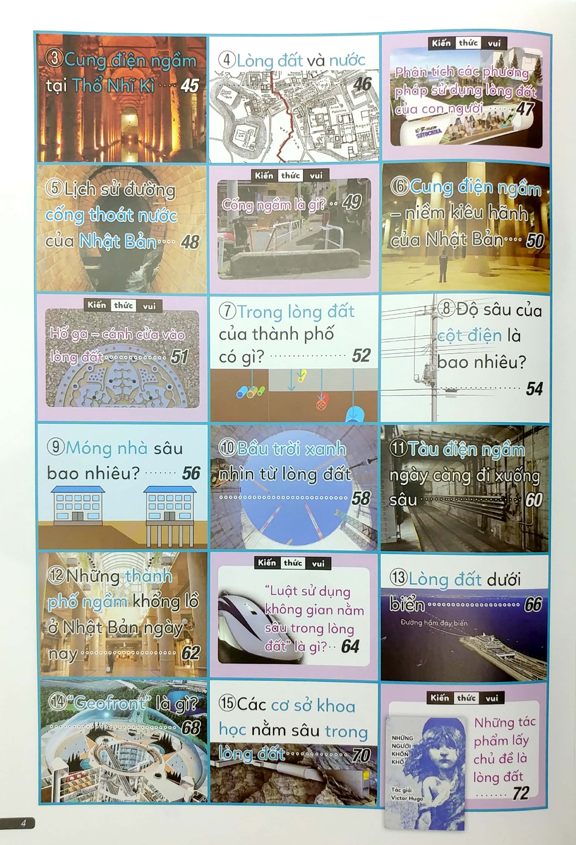 từ điển hình ảnh trực quan - trong lòng đất - Ảnh 5