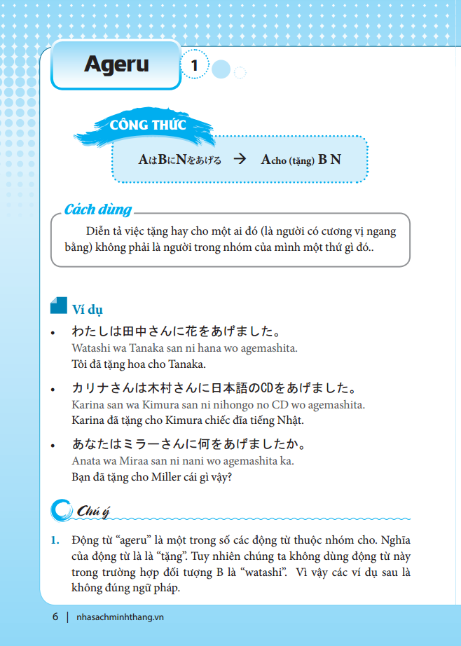 từ điển ngữ pháp tiếng nhật (tái bản 2022) - Ảnh 8