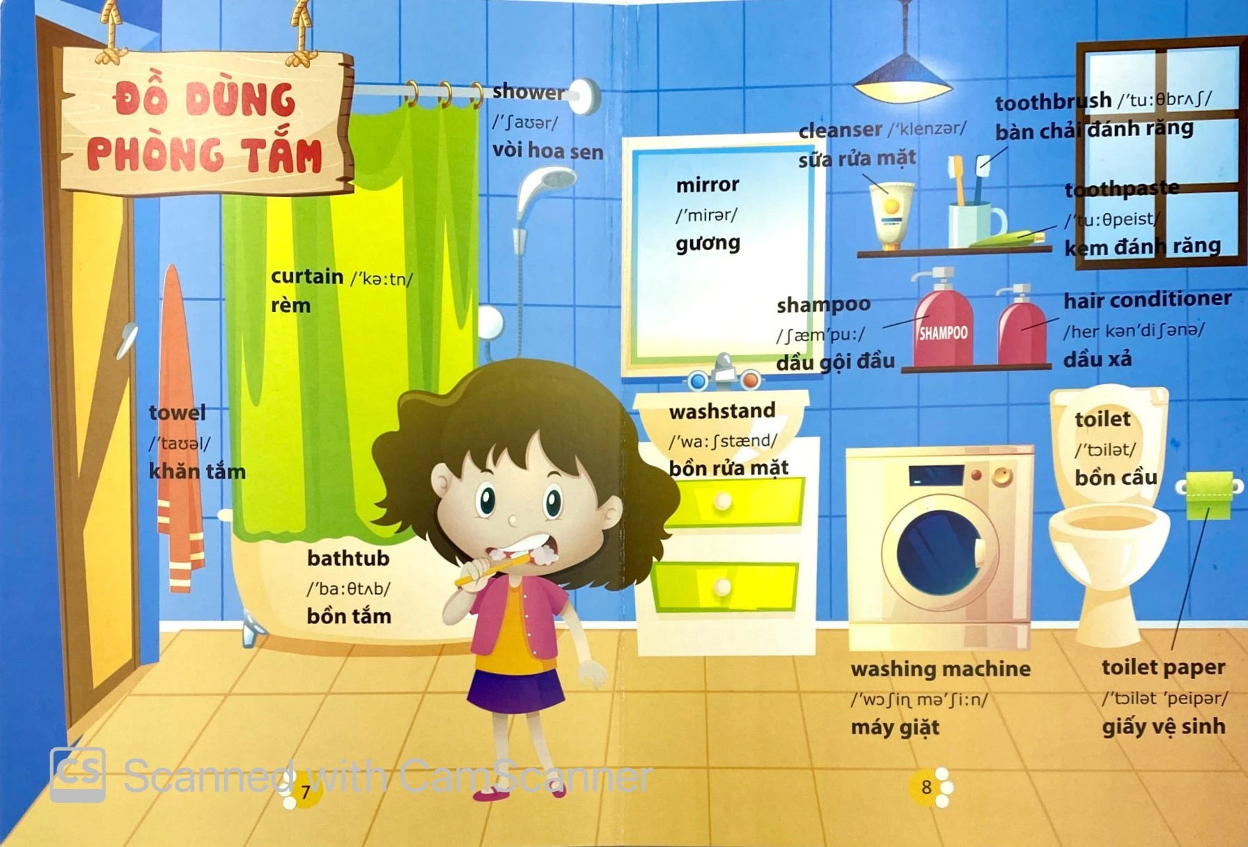 từ điển phát triển ngôn ngữ bằng hình dành cho trẻ mầm non - chủ đề: đồ dùng phòng khách,… - Ảnh 6