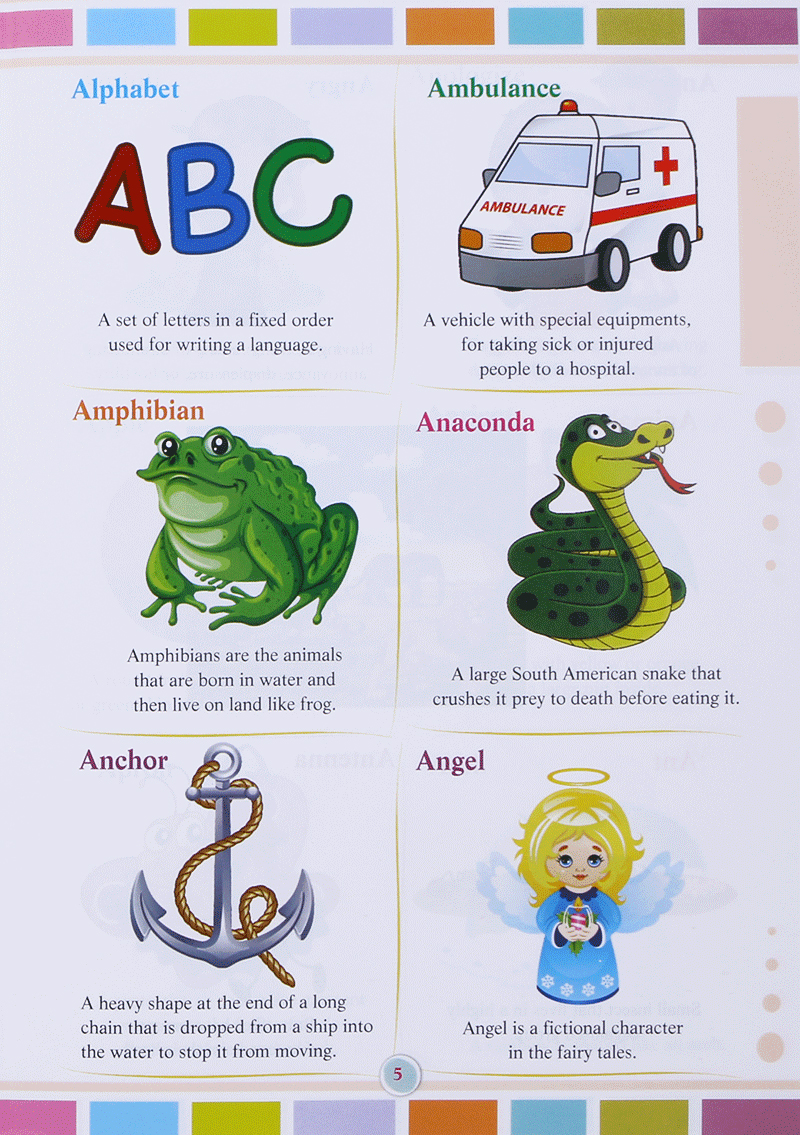 từ điển tiếng anh bằng tranh - my first picture dictionary - Ảnh 6