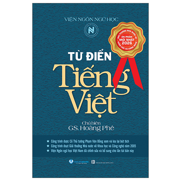 Từ Điển Tiếng Việt - Bìa Cứng (Tái Bản 2025)