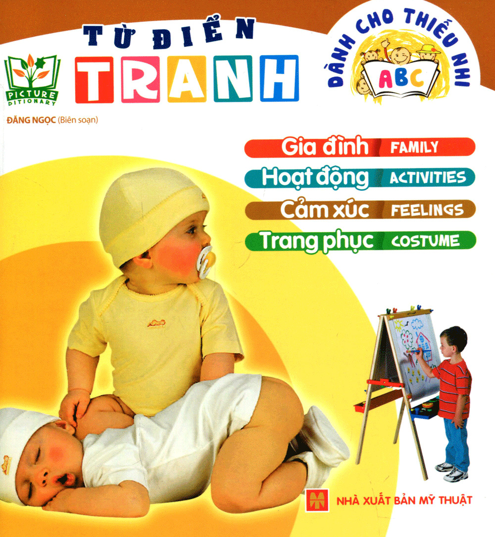 từ điển tranh dành cho thiếu nhi - gia đình, hoạt động, cảm xúc - Ảnh 3