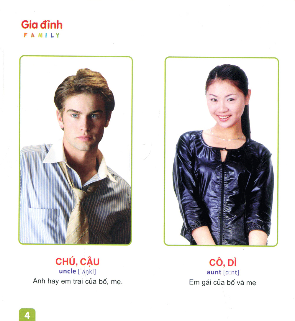 từ điển tranh dành cho thiếu nhi - gia đình, hoạt động, cảm xúc - Ảnh 6