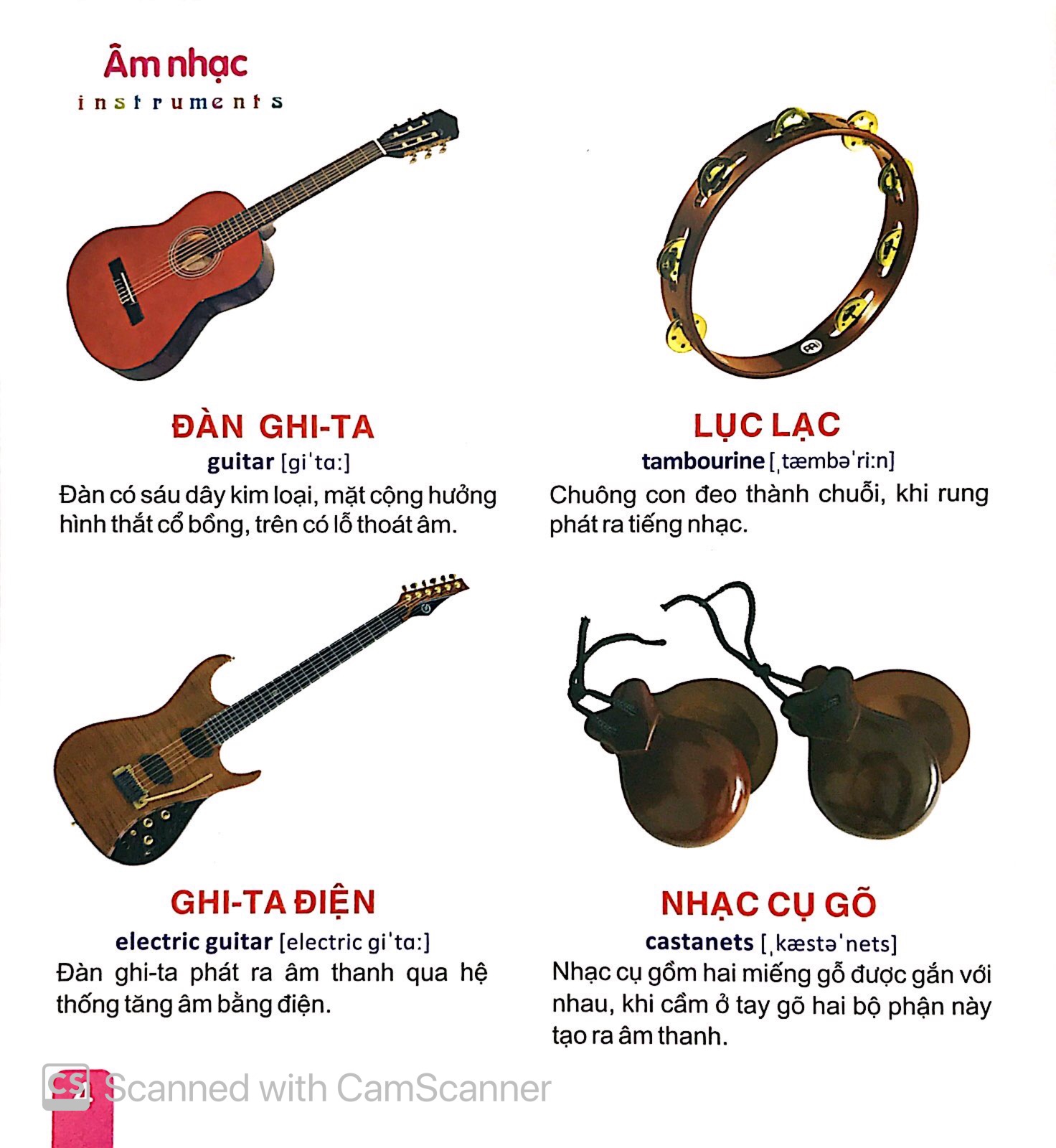 từ điển tranh dành cho thiếu nhi - giao thông, thể thao, âm nhạc - Ảnh 5