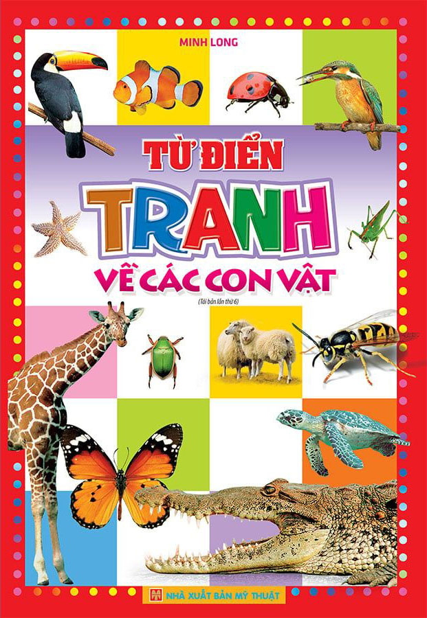 từ điển tranh về các con vật (tái bản 2023) - Ảnh 2