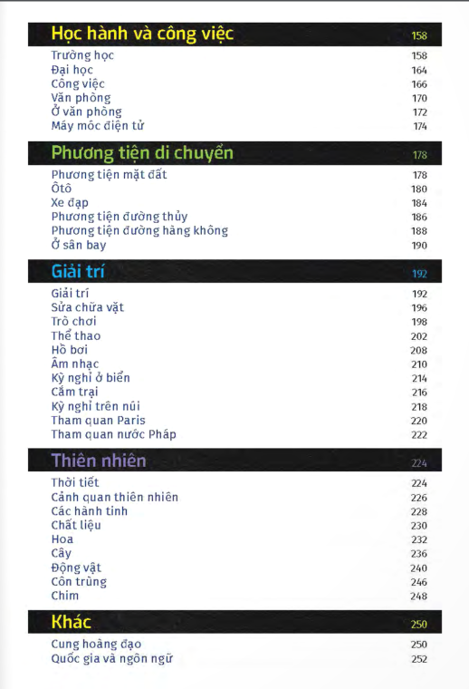 từ điển trực quan bỏ túi pháp - việt - Ảnh 5