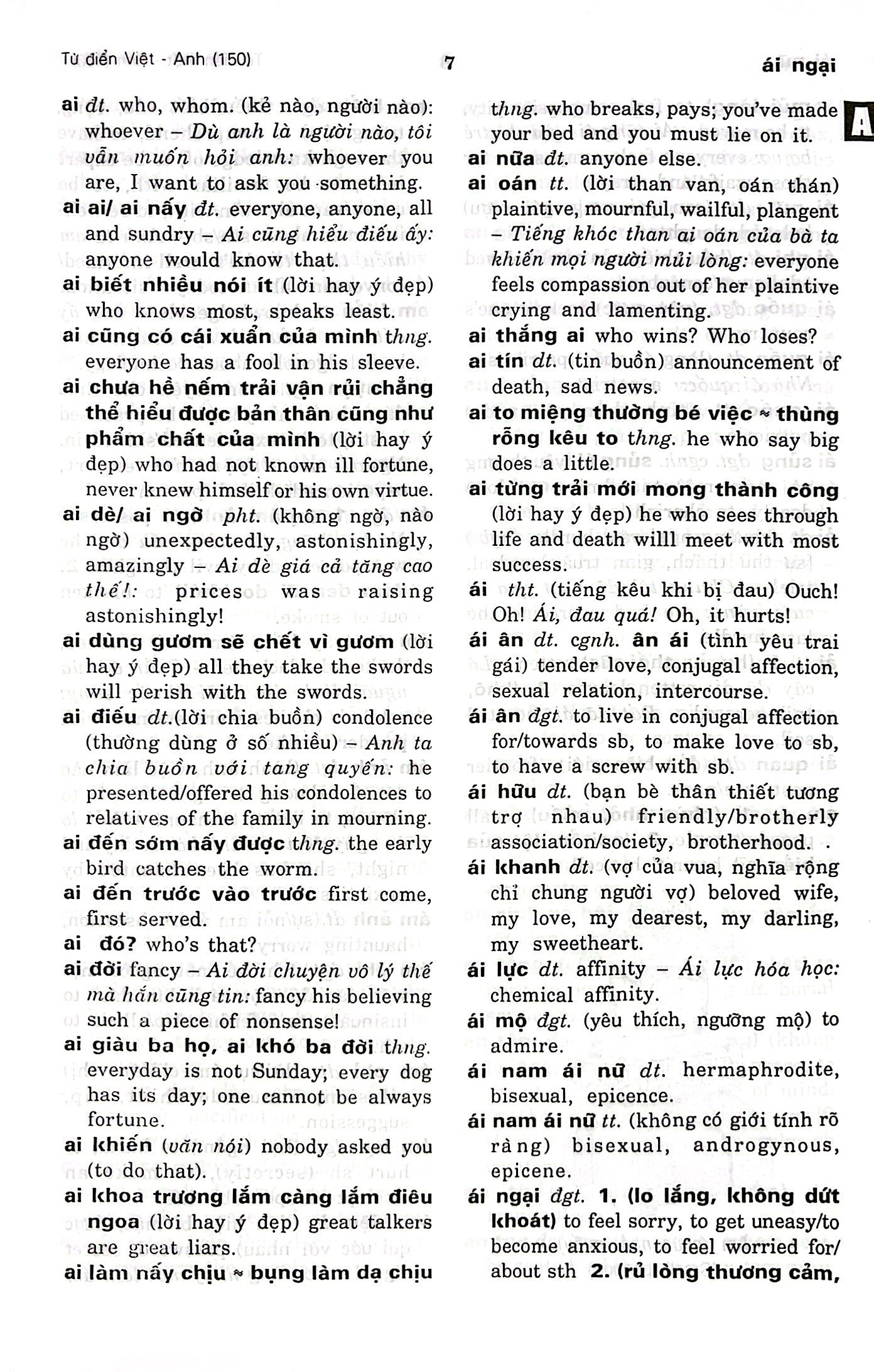 từ điển việt anh 15.000 từ - Ảnh 4