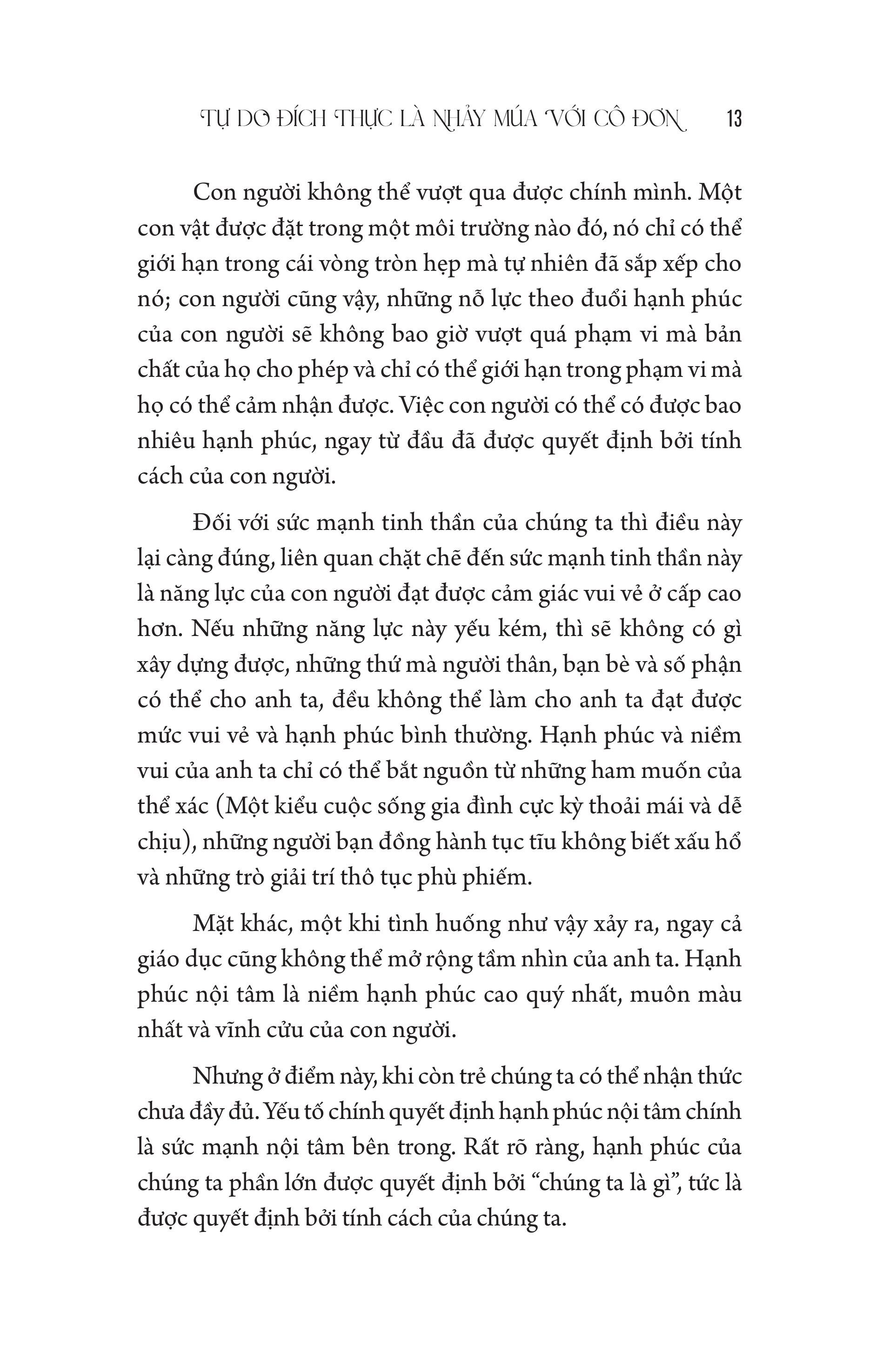 Tự Do Đích Thực - Là Nhảy Múa Với Cô Đơn - Ảnh 10