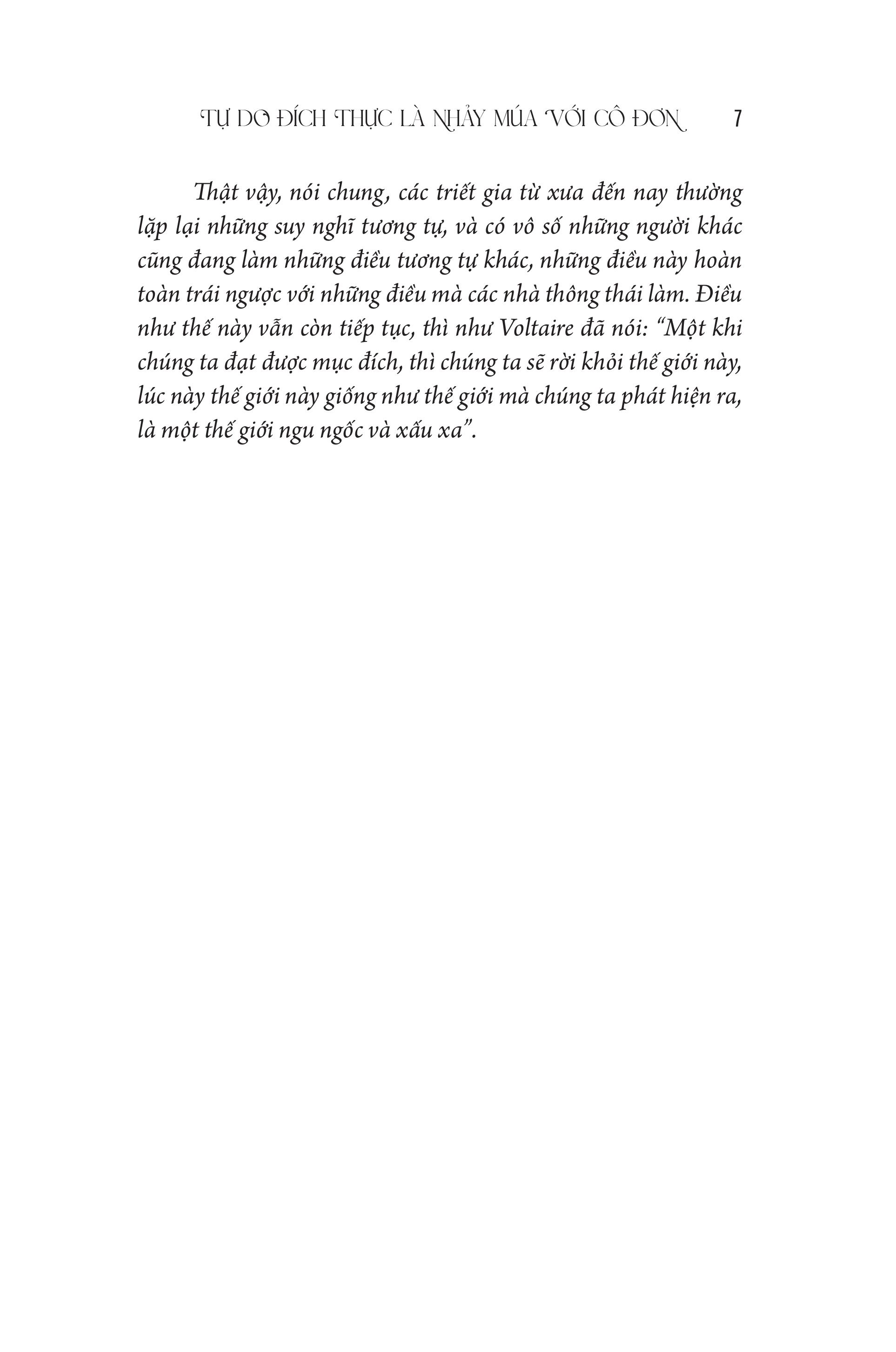 Tự Do Đích Thực - Là Nhảy Múa Với Cô Đơn - Ảnh 4