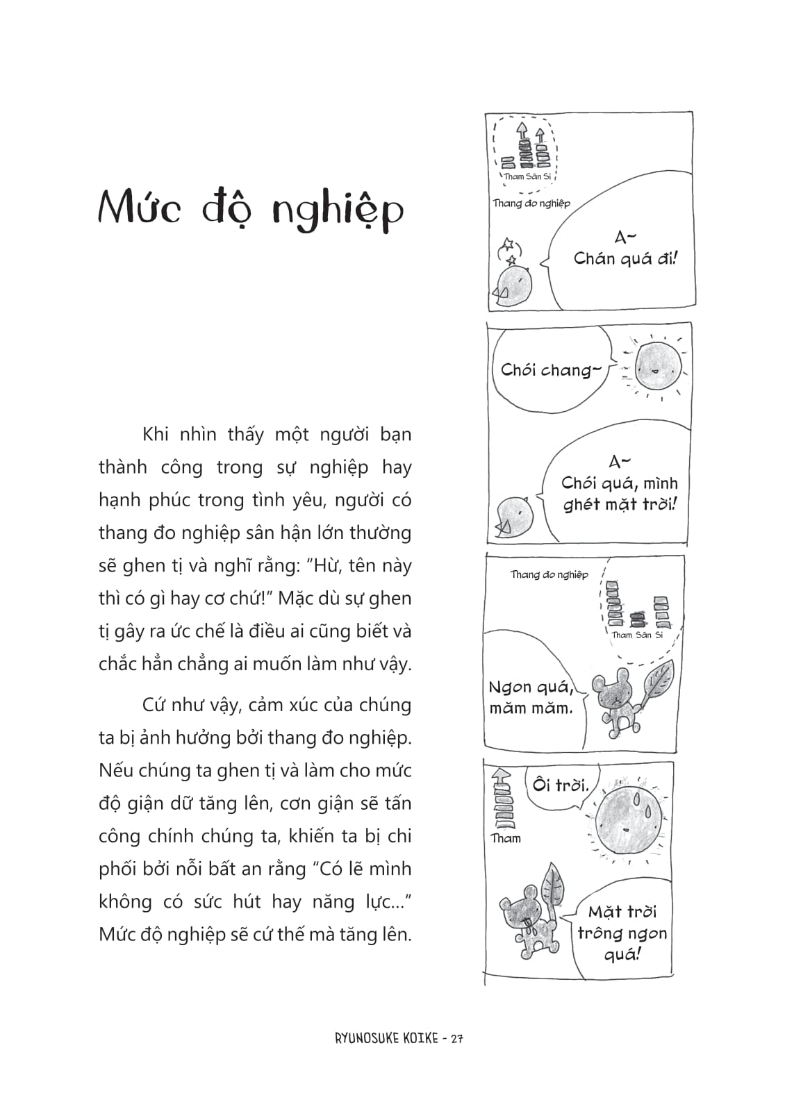 Tu Do Khong Au Lo - Nhap Mon "Thien Hoc" Bang Truyen Tranh - Ảnh 15