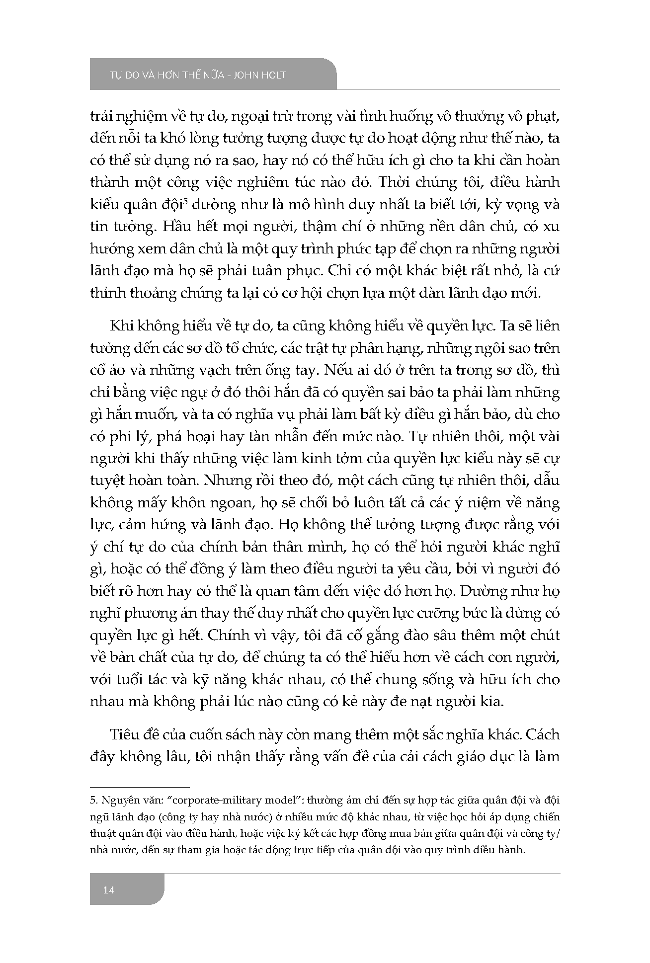 Tự Do Và Hơn Thế Nữa - Hướng Tới Giáo Dục Và Xã Hội Thoát Trường Lớp - Ảnh 7