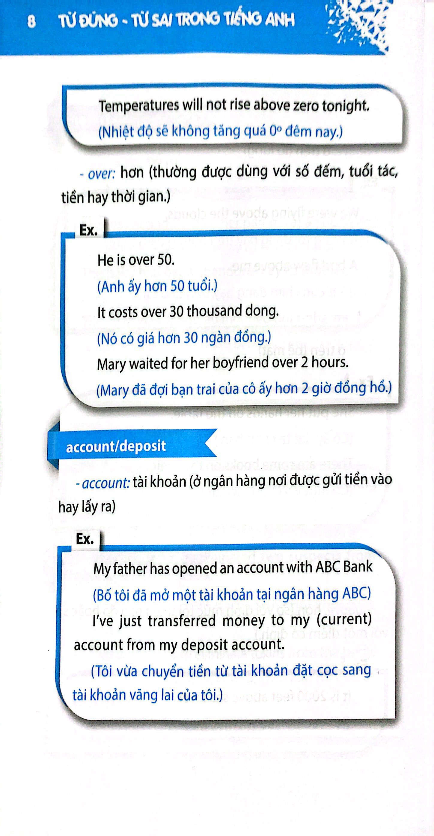 từ đúng từ sai trong tiếng anh - Ảnh 5