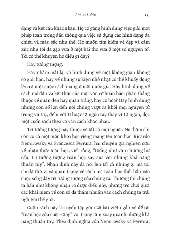 tư duy bằng con số - cuộc sống rực rỡ qua lăng kính toán học - Ảnh 8