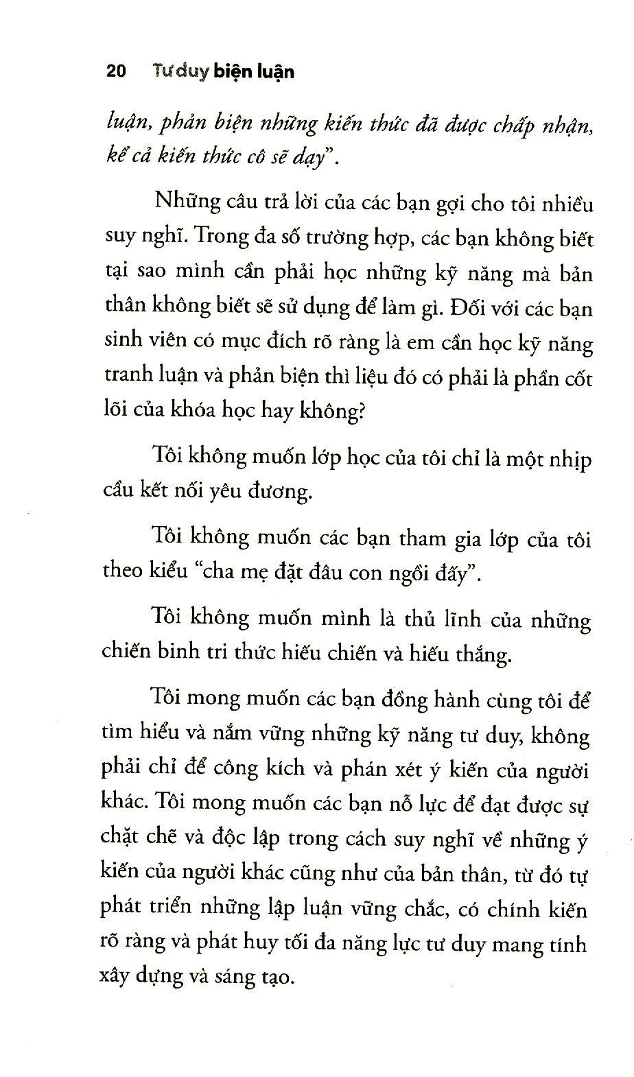 tư duy biện luận - nghĩ hay hơn hay nghĩ (tái bản 2023) - Ảnh 4