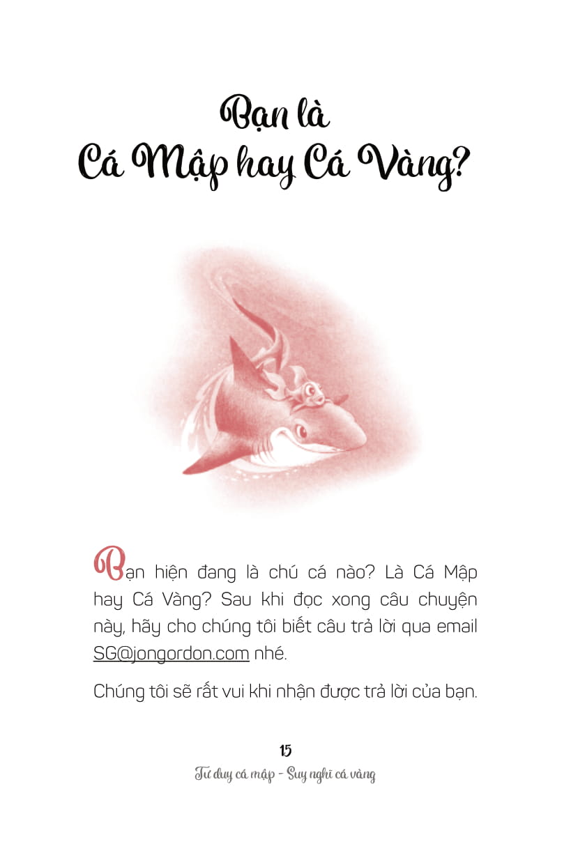 tư duy cá mập - suy nghĩ cá vàng (tái bản 2022) - Ảnh 2