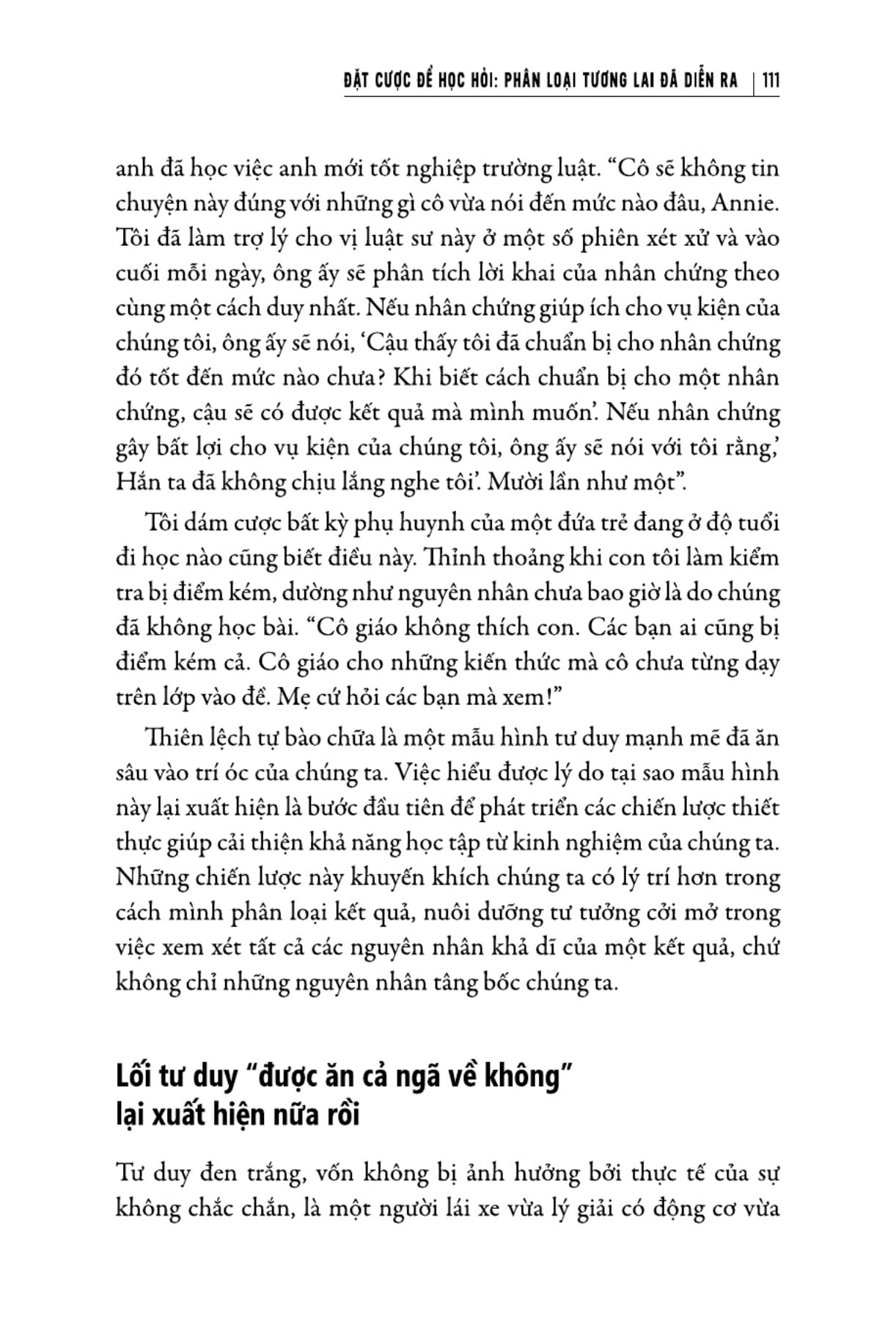 tư duy đặt cược: quyết định sáng suốt hơn khi không có đủ thông tin - thinking in bets - Ảnh 18