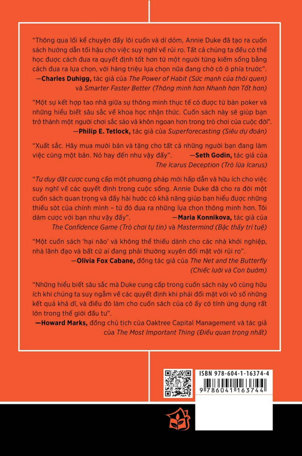 tư duy đặt cược: quyết định sáng suốt hơn khi không có đủ thông tin - thinking in bets - Ảnh 24