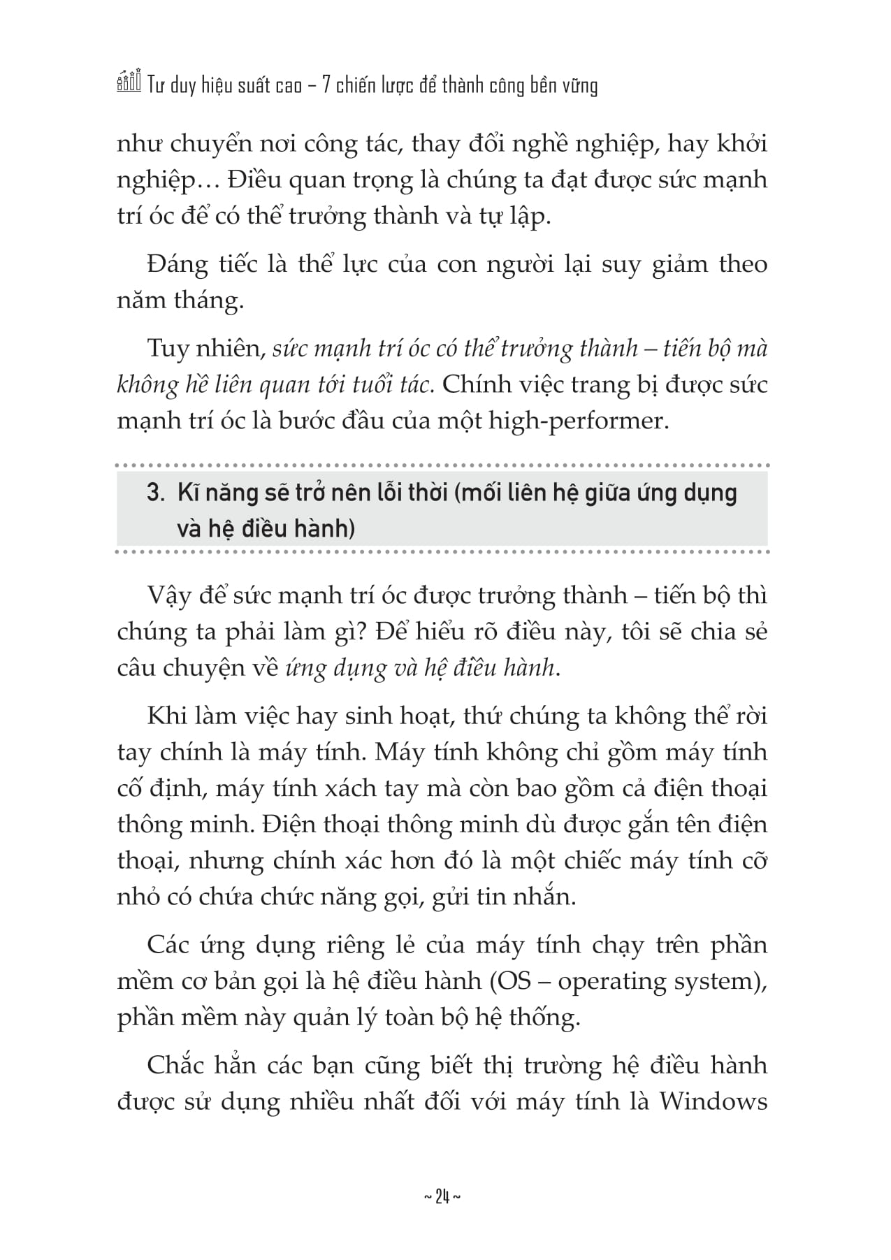 Tư Duy Hiệu Xuất Cao - 7 Chiến Lược Để Thành Công Bền Vững - Ảnh 11