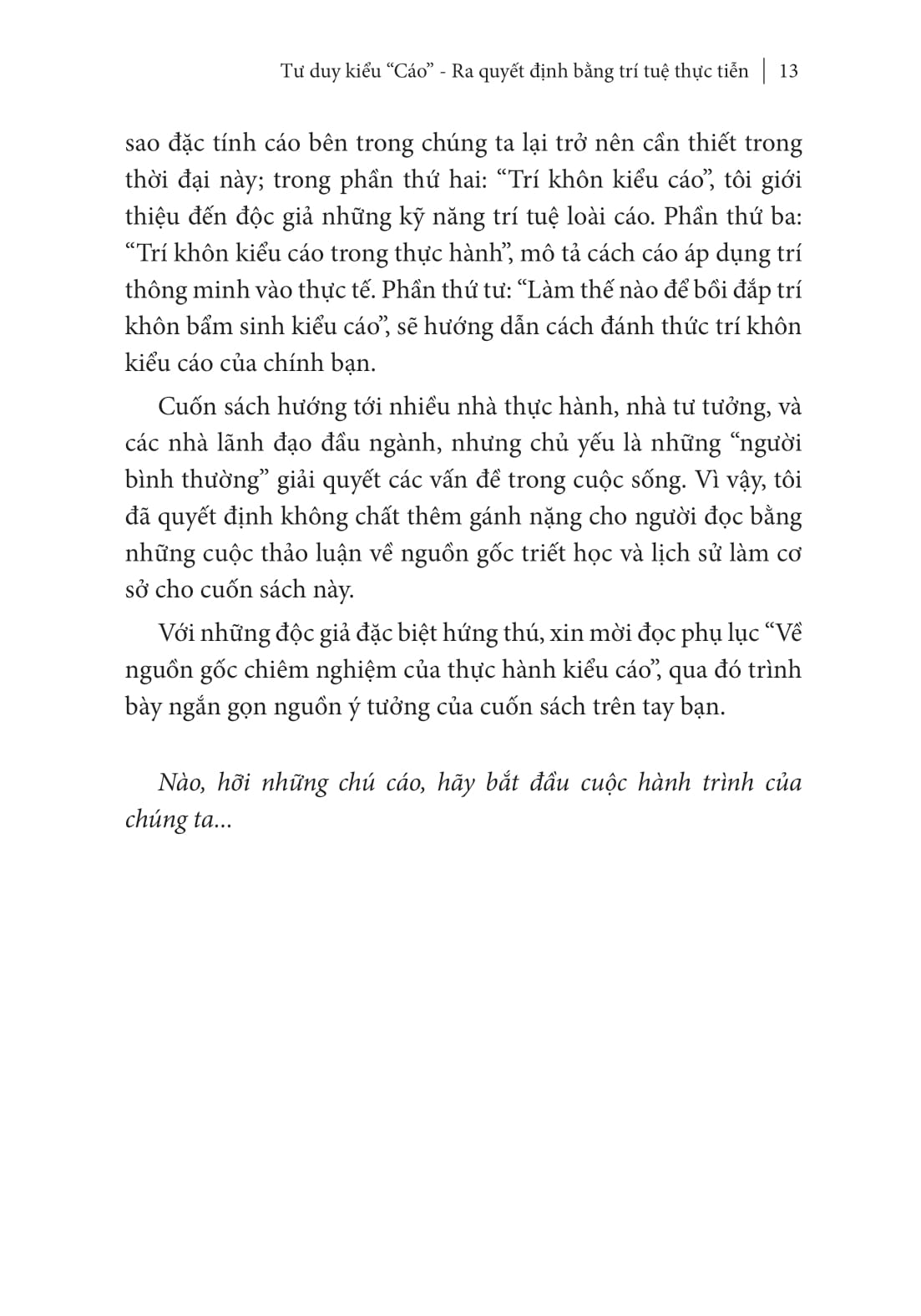 Tư Duy Kiểu “Cáo” - Ra Quyết Định Bằng Trí Tuệ Thực Tiễn - Ảnh 12