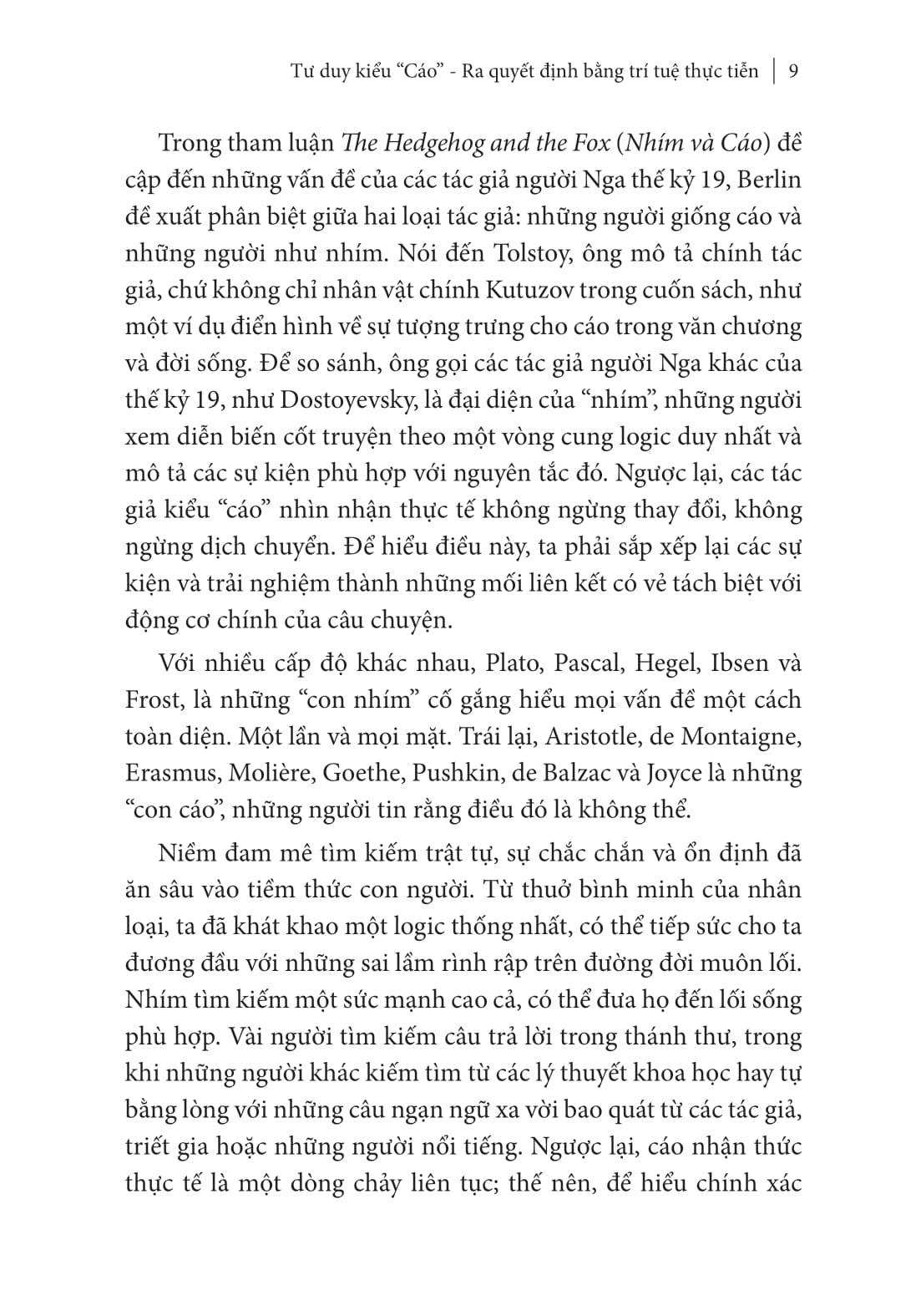 Tư Duy Kiểu “Cáo” - Ra Quyết Định Bằng Trí Tuệ Thực Tiễn - Ảnh 8