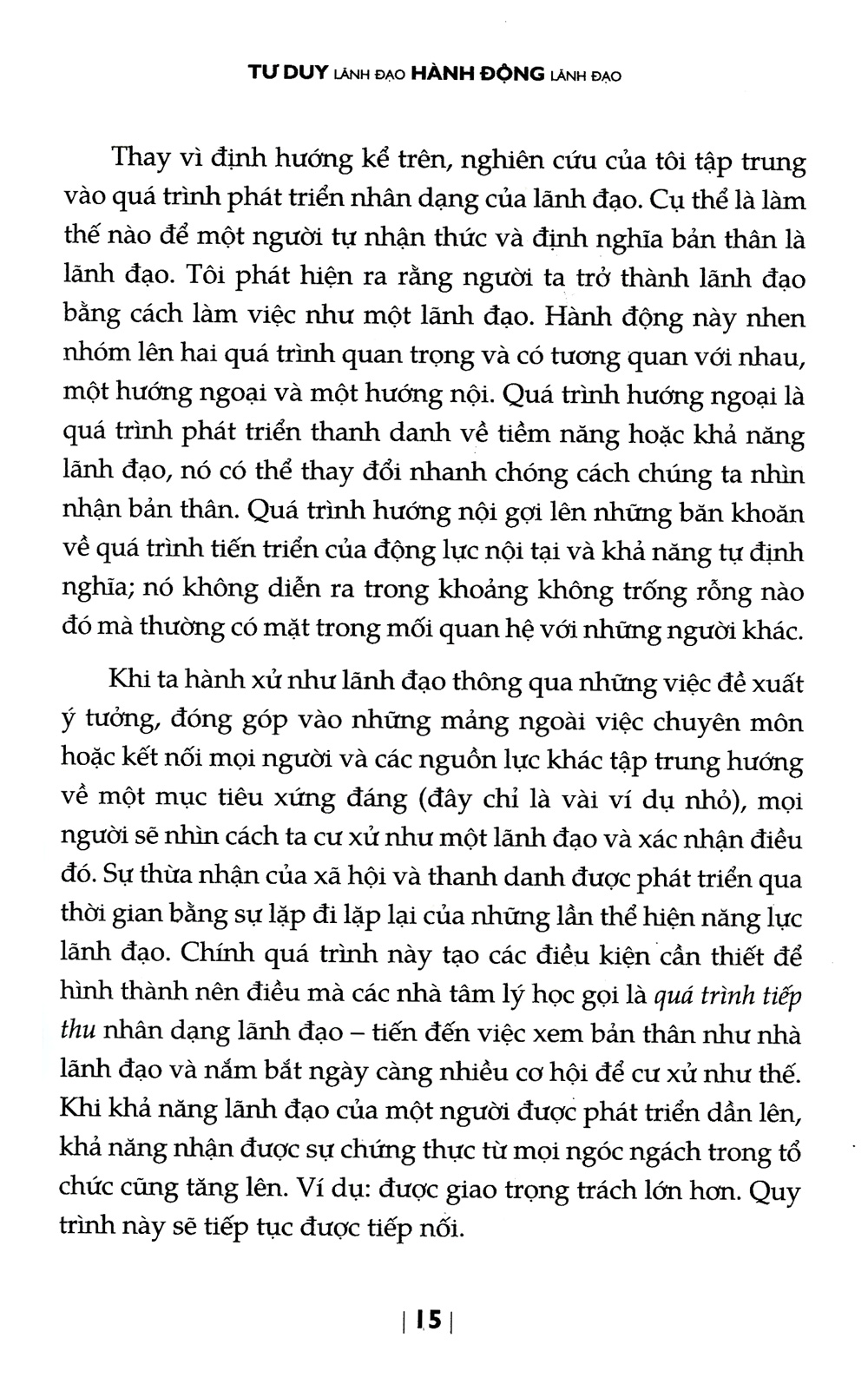 tư duy lãnh đạo - hành động lãnh đạo (tái bản 2021) - Ảnh 8