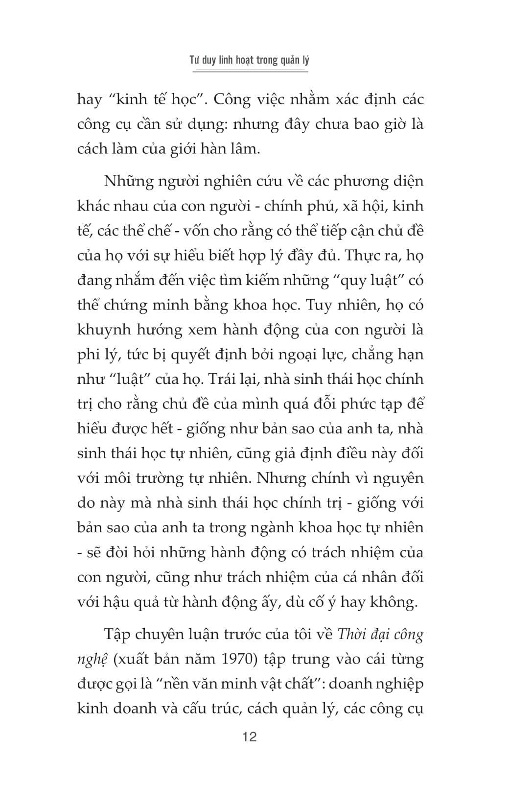 Tư Duy Linh Hoạt Trong Quản Lý - Ảnh 11