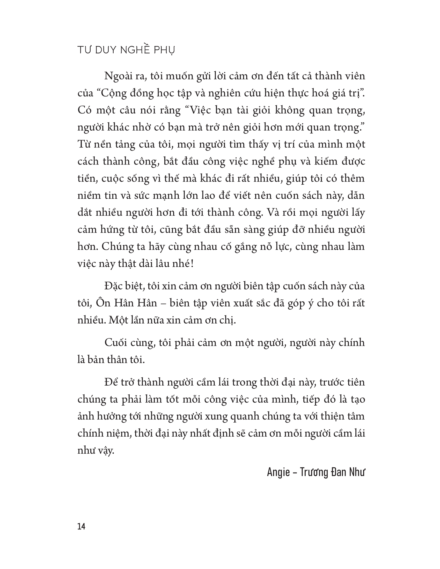 tư duy nghề phụ - Ảnh 22