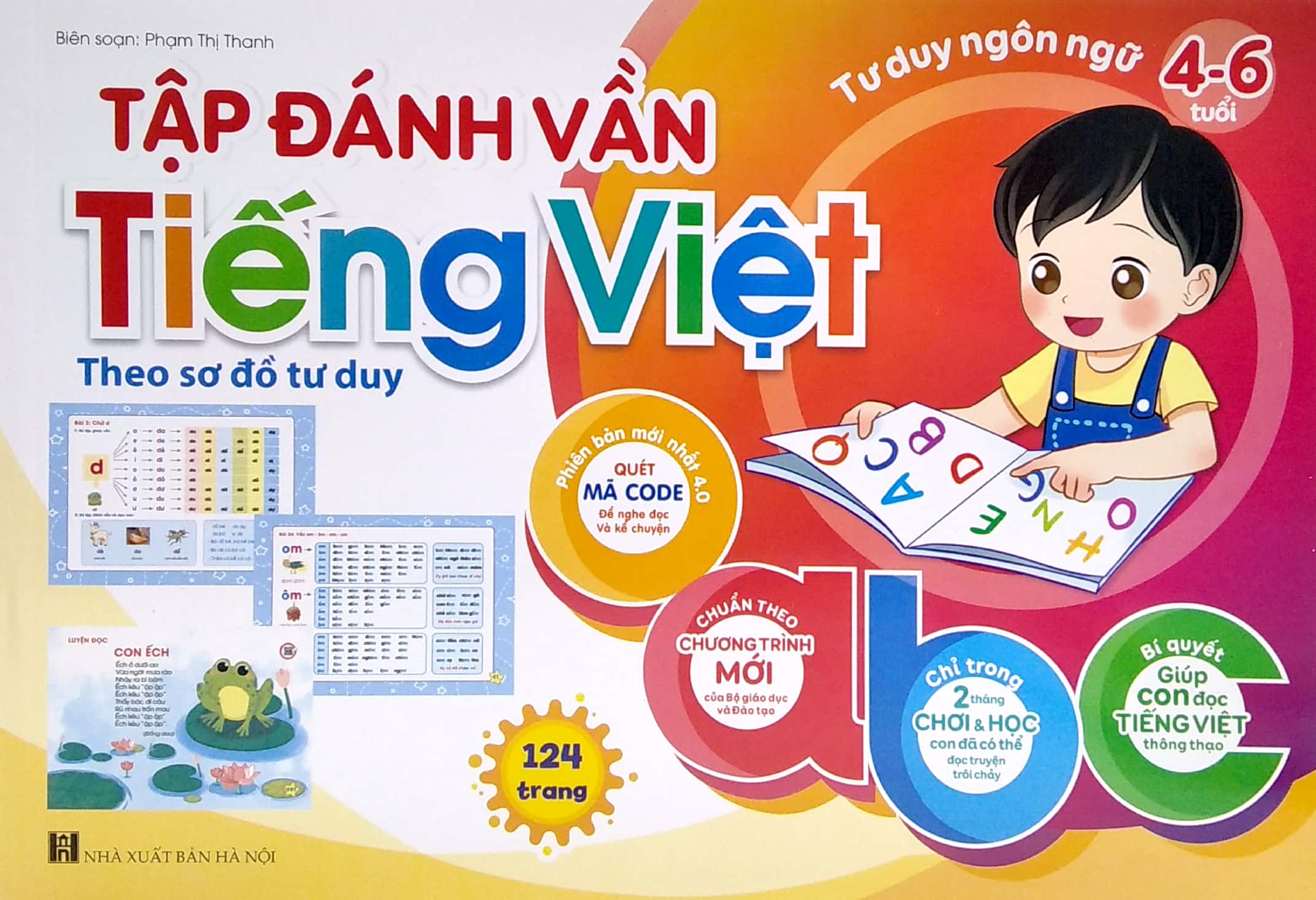 tư duy ngôn ngữ - tập đánh vầng tiếng việt qua sơ đồ tư duy (4-6 tuổi) - Ảnh 2