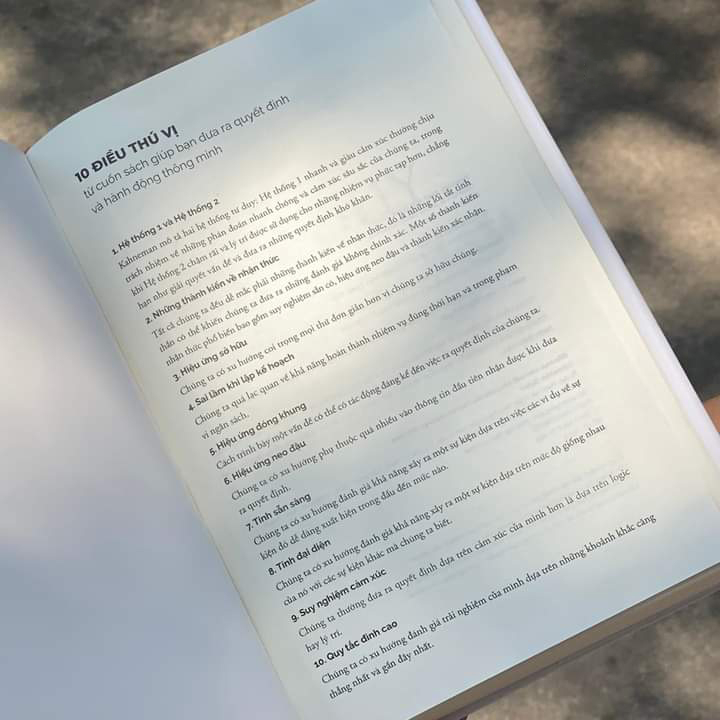 tư duy nhanh và chậm - bìa cứng - Ảnh 5