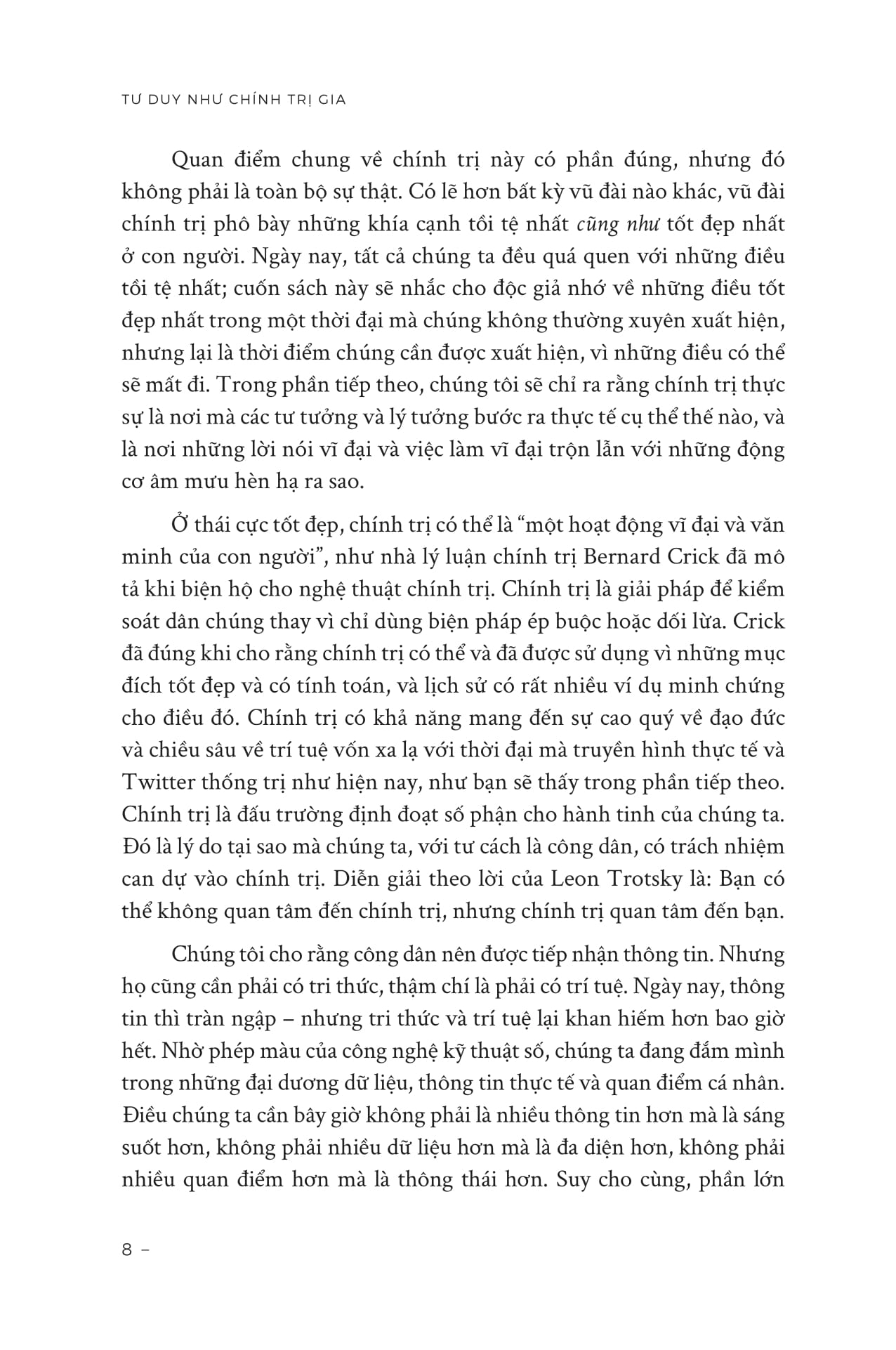 tư duy như chính trị gia - Ảnh 12