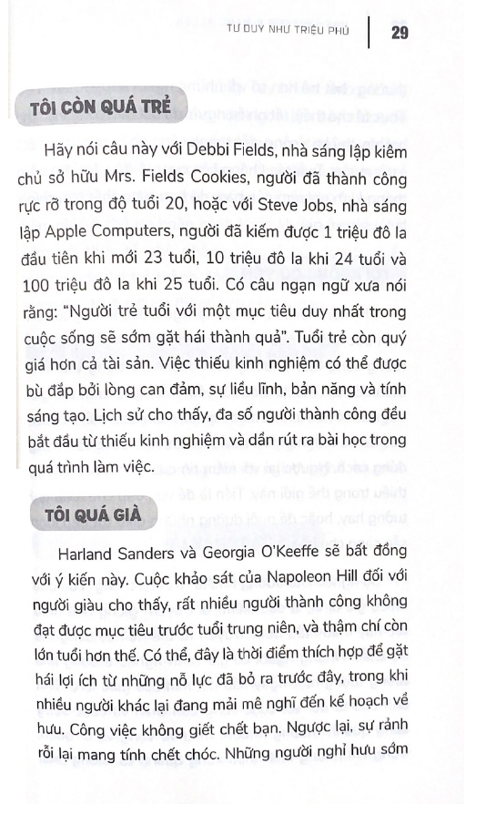 tư duy như triệu phú (tái bản) - Ảnh 6