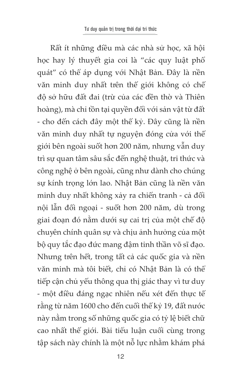 Tư Duy Quản Trị Trong Thời Đại Tri Thức - Ảnh 11