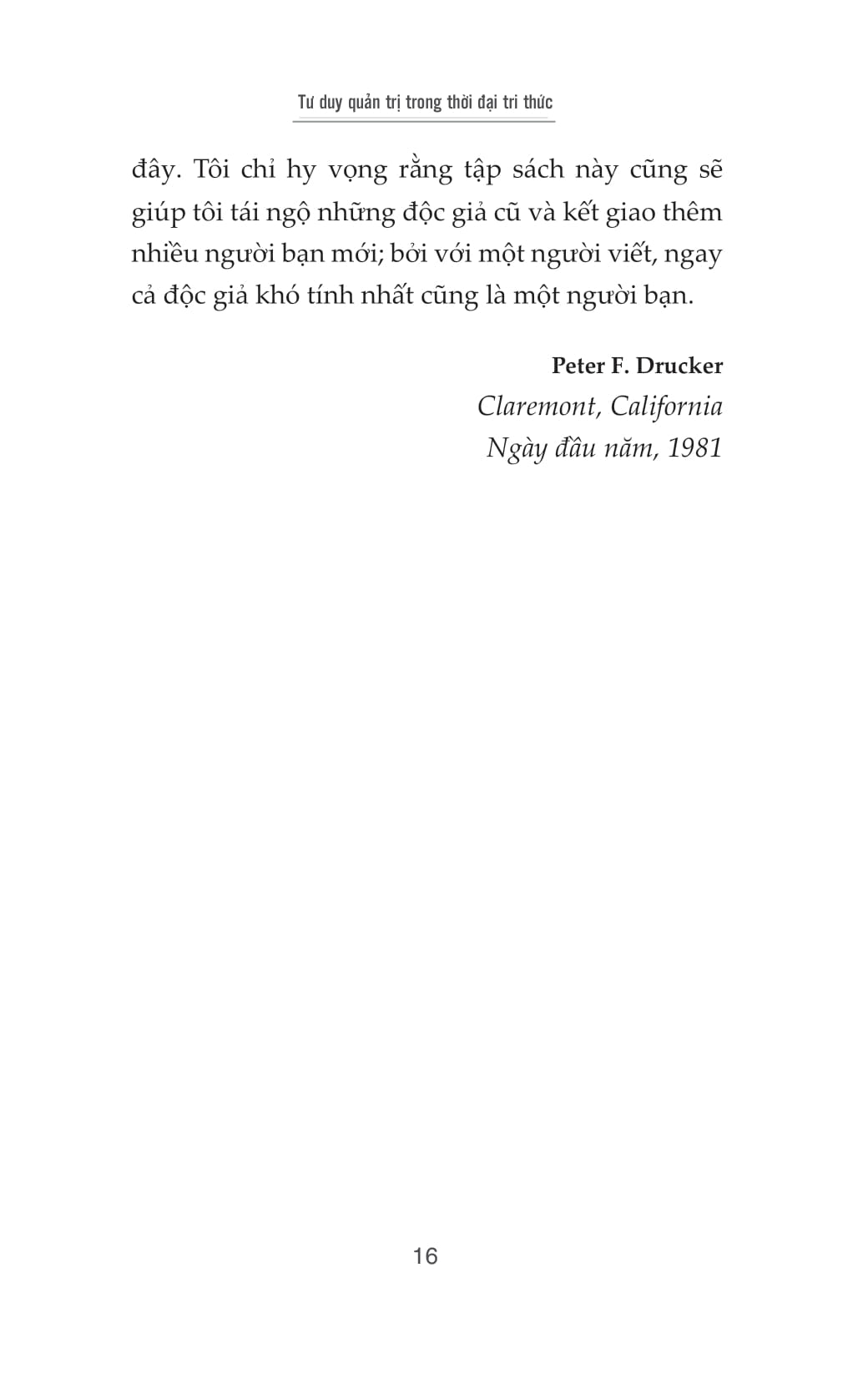 Tư Duy Quản Trị Trong Thời Đại Tri Thức - Ảnh 15