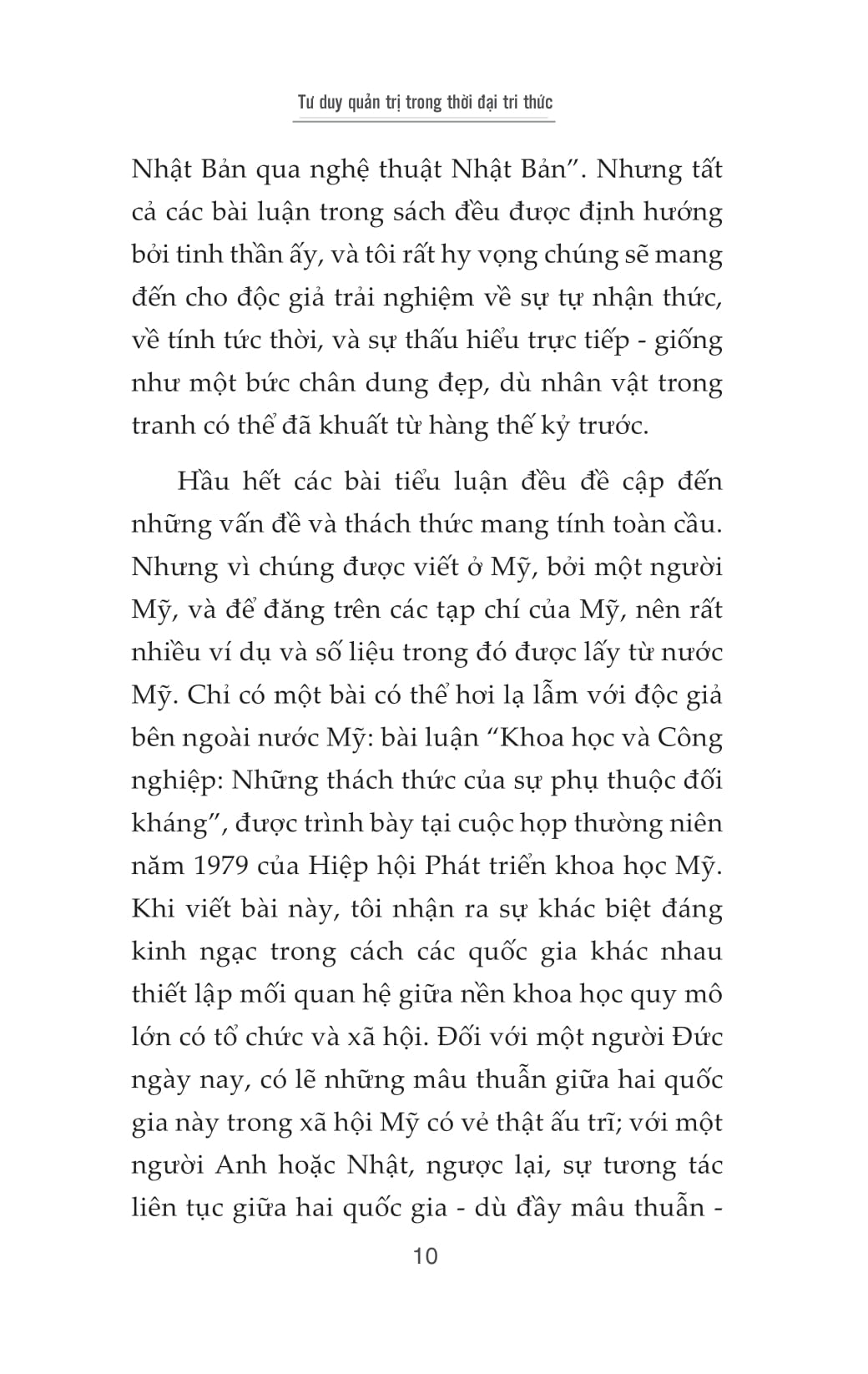 Tư Duy Quản Trị Trong Thời Đại Tri Thức - Ảnh 9