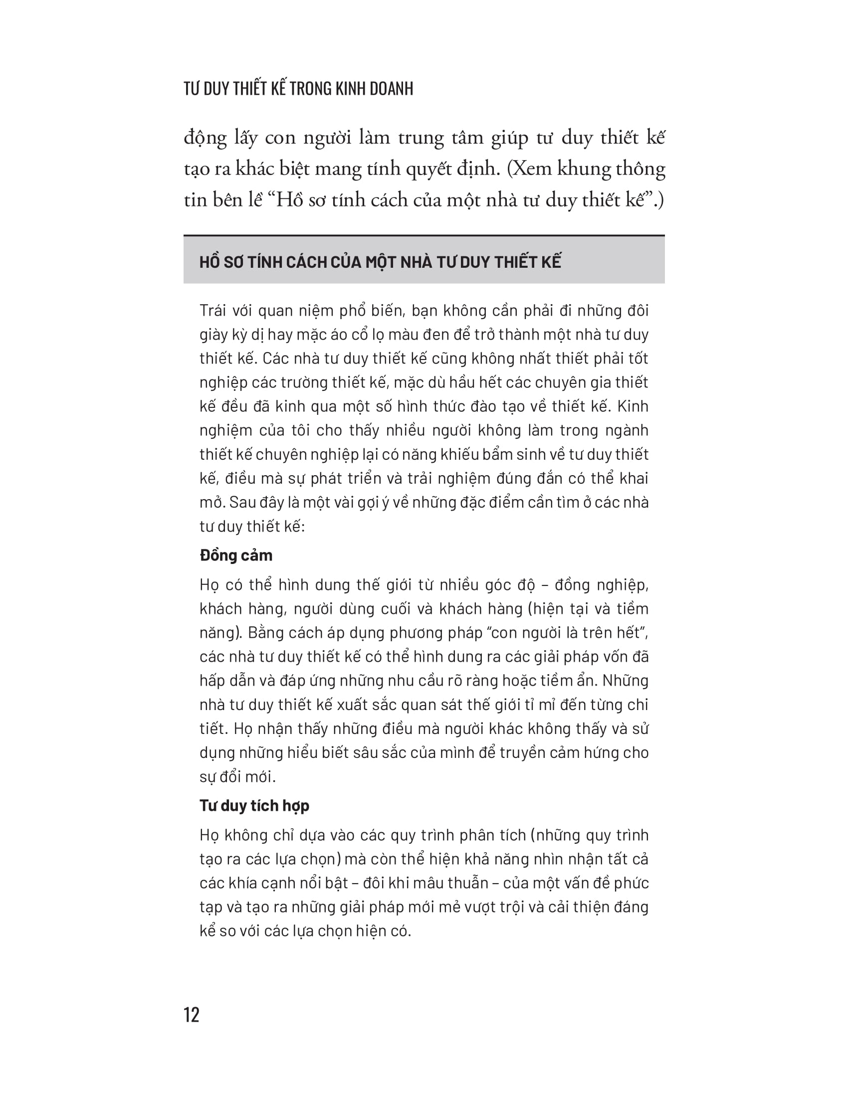 Tư Duy Thiết Kế Trong Kinh Doanh - Cẩm Nang Thực Hành Để Chuyển Đổi Doanh Nghiệp - Ảnh 11