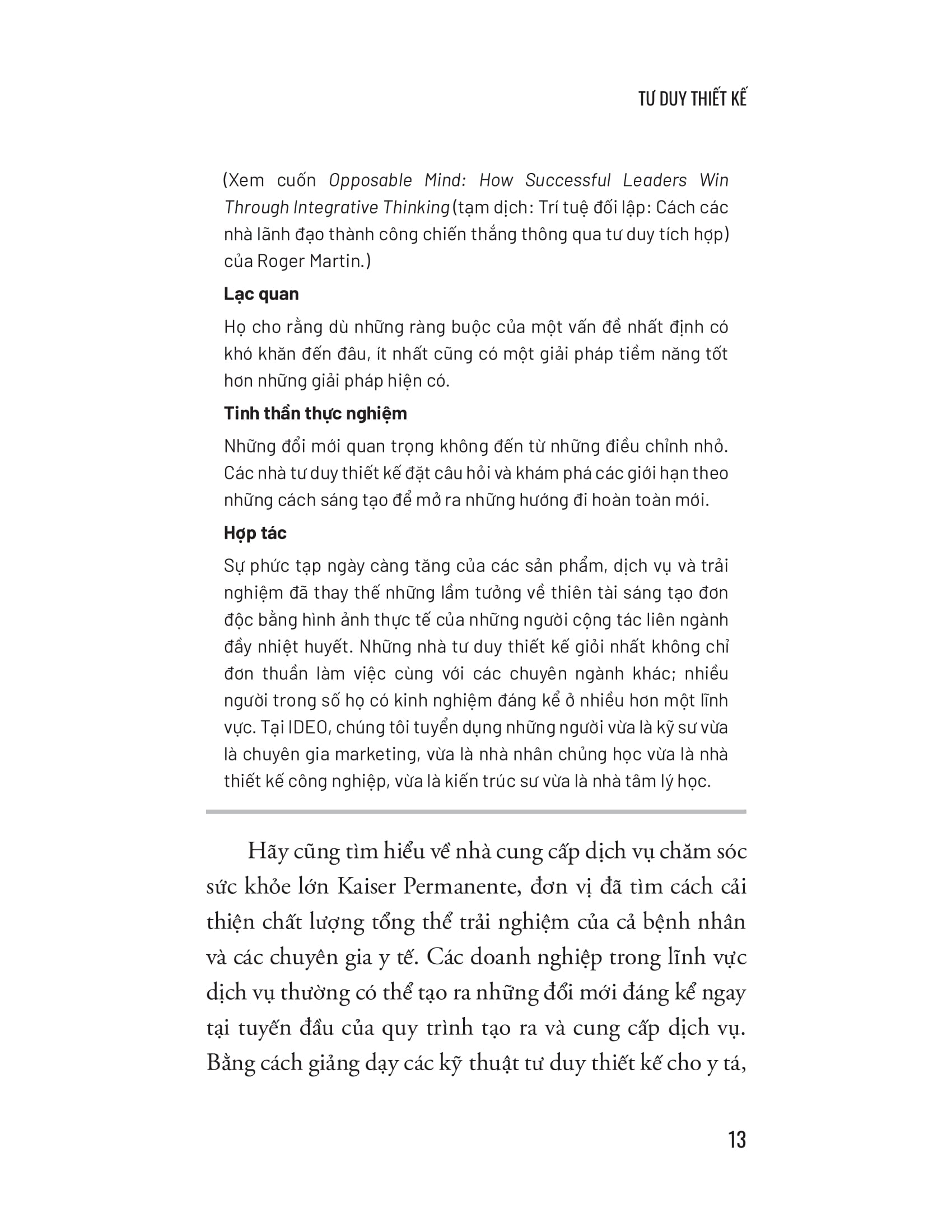 Tư Duy Thiết Kế Trong Kinh Doanh - Cẩm Nang Thực Hành Để Chuyển Đổi Doanh Nghiệp - Ảnh 12