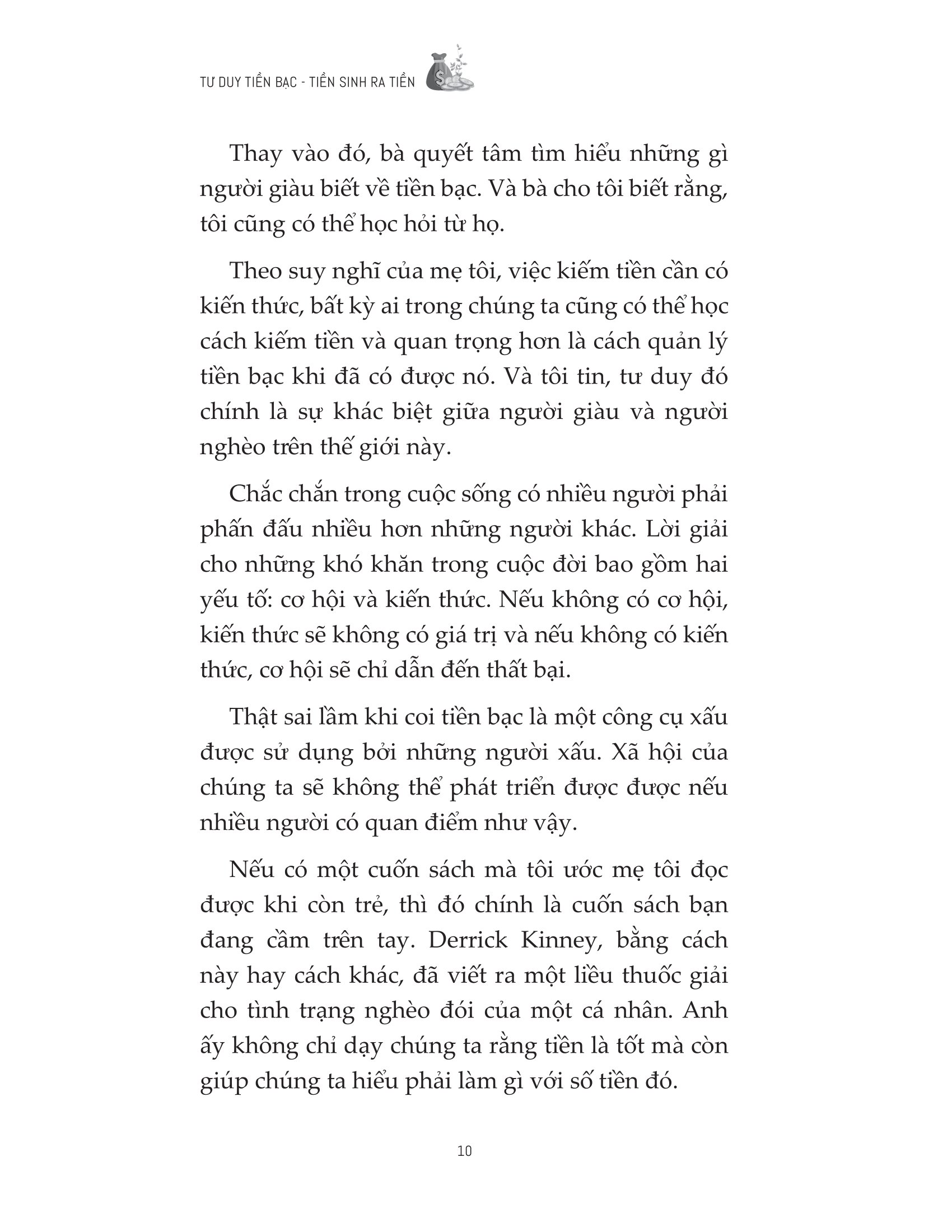 Tư Duy Tiền Bạc - Tiền Sinh Ra Tiền - Ảnh 10