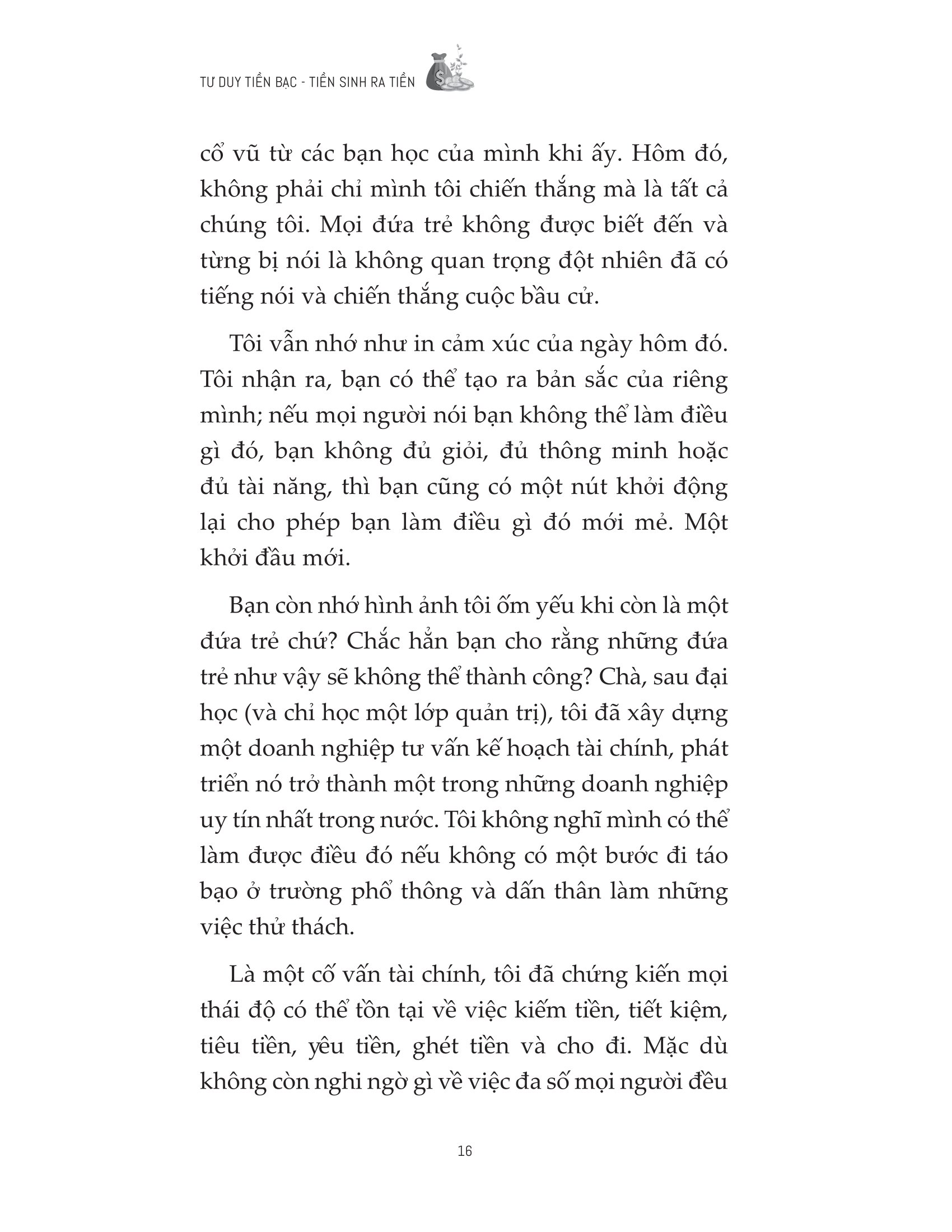 Tư Duy Tiền Bạc - Tiền Sinh Ra Tiền - Ảnh 16