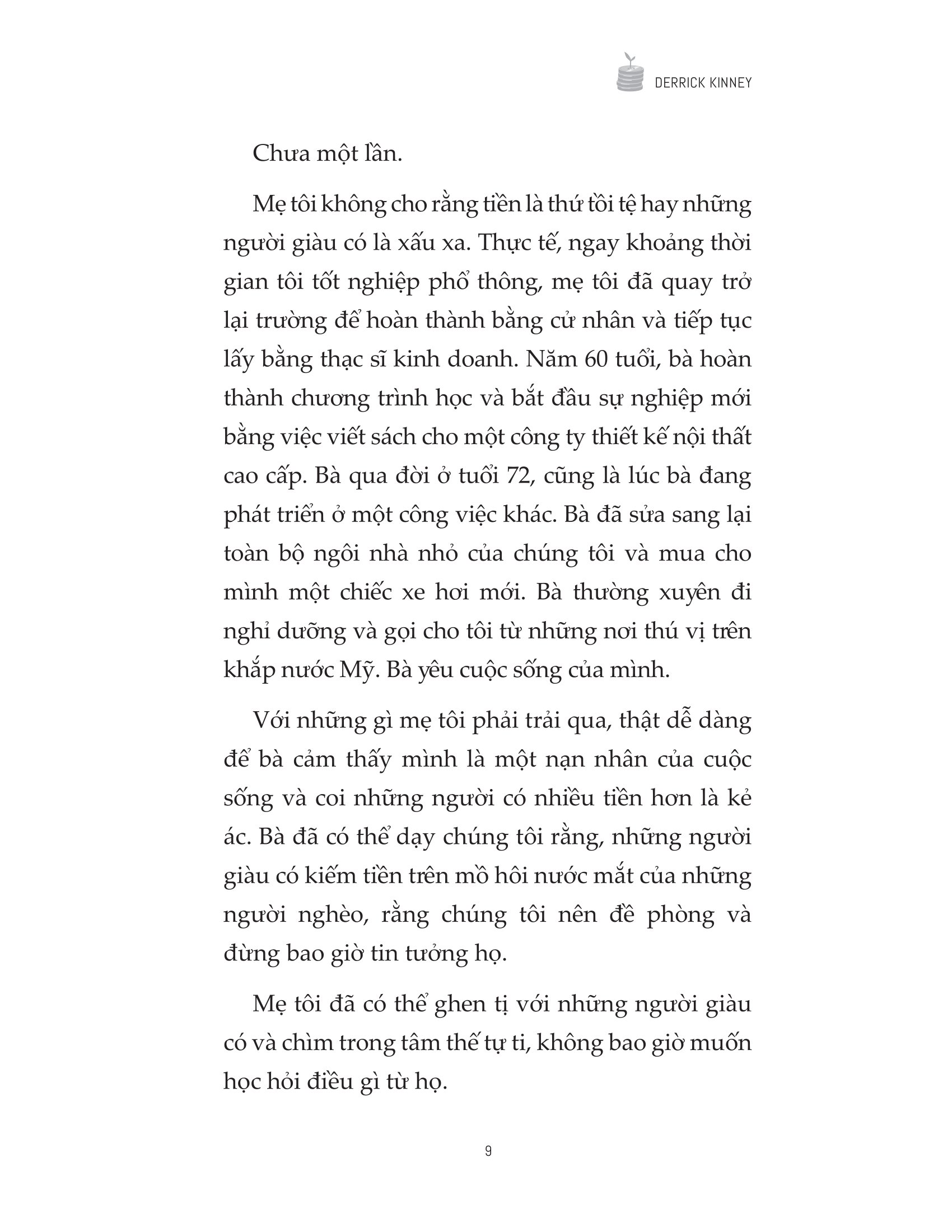 Tư Duy Tiền Bạc - Tiền Sinh Ra Tiền - Ảnh 9