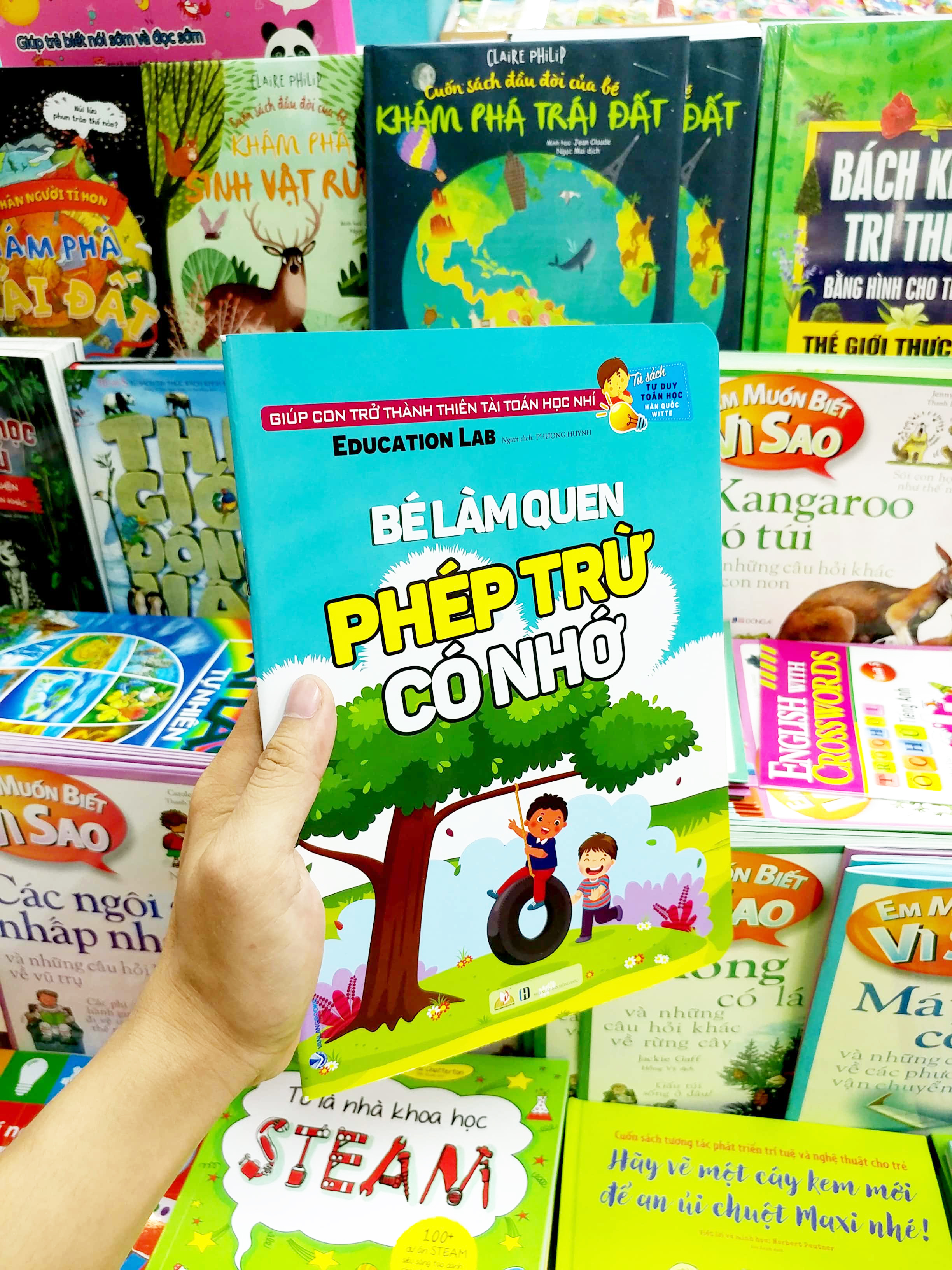 tư duy toán học hàn quốc - bé làm quen phép trừ có nhớ - Ảnh 7