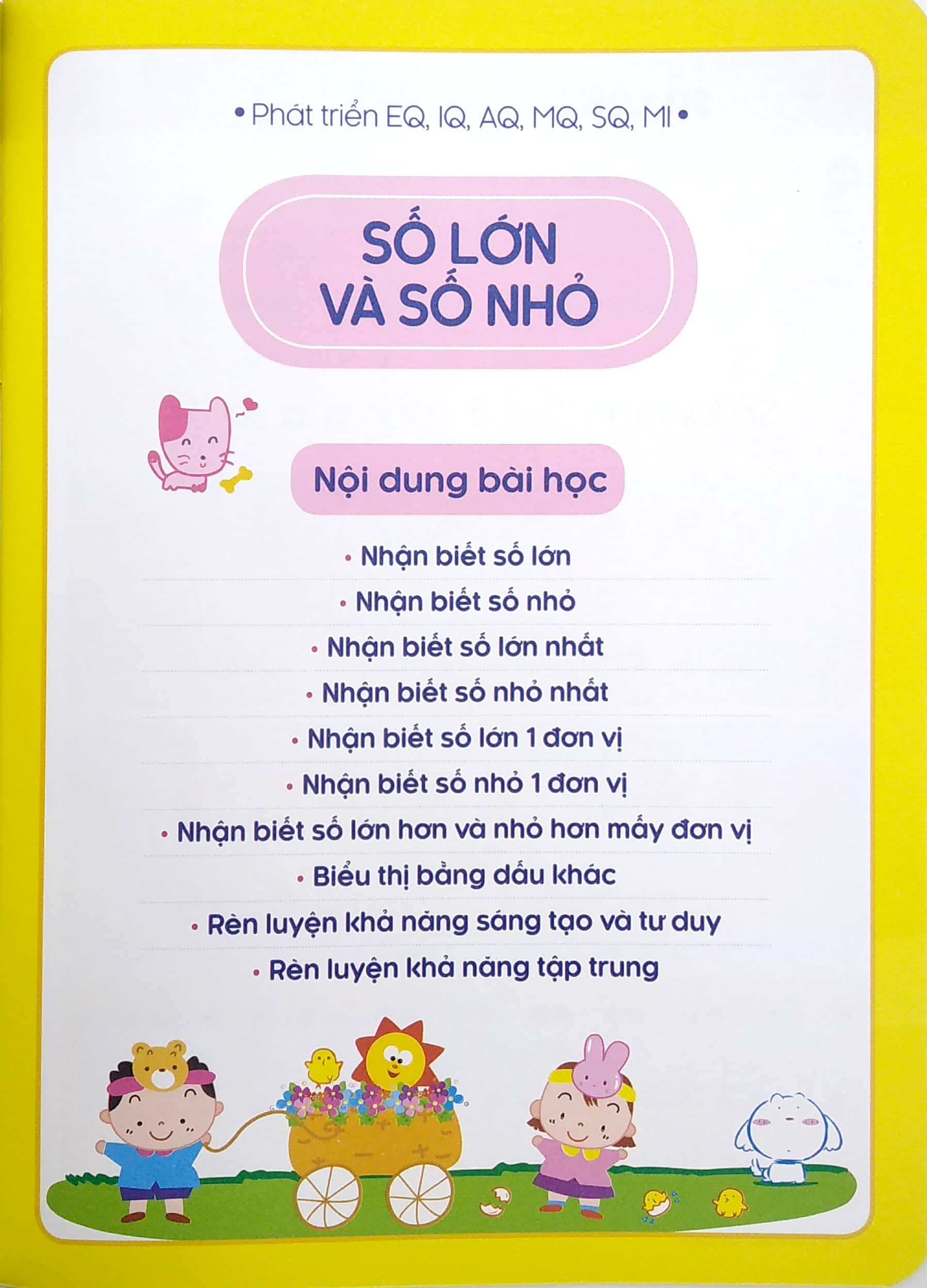 tư duy toán học hàn quốc - bé tập phép so sánh - Ảnh 5