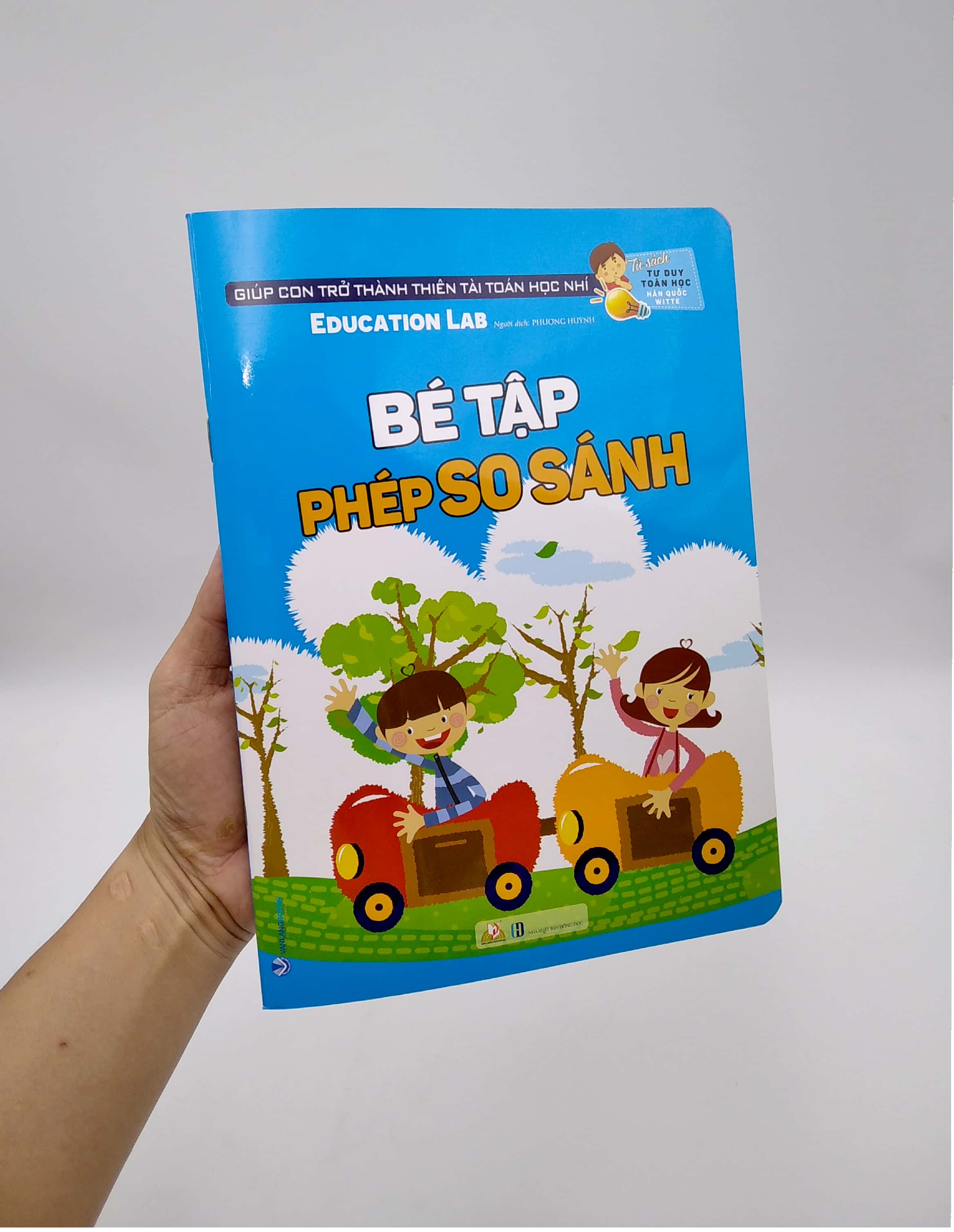 tư duy toán học hàn quốc - bé tập phép so sánh - Ảnh 7