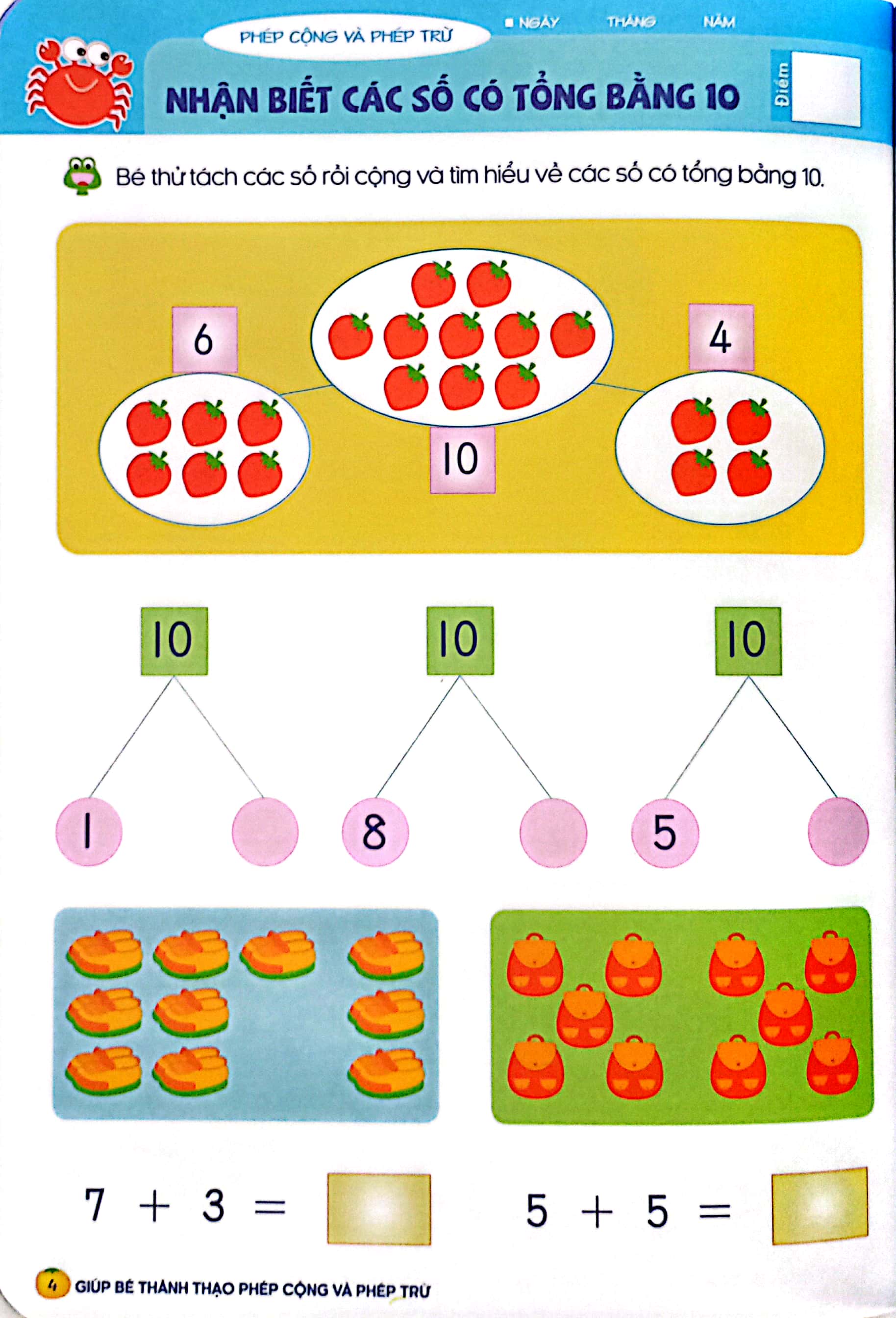 tư duy toán học hàn quốc - giúp bé thành thạo phép cộng và phép trừ - Ảnh 4