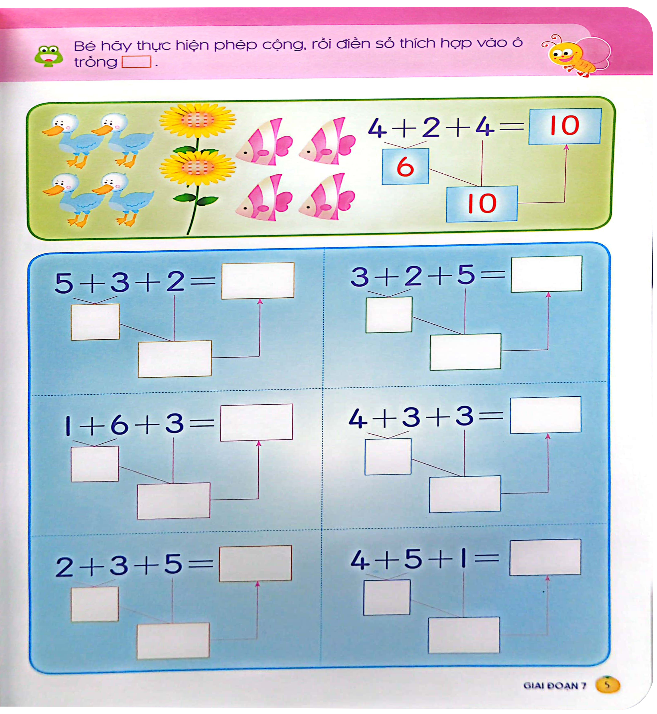 tư duy toán học hàn quốc - luyện tập phép tính có nhớ - Ảnh 7