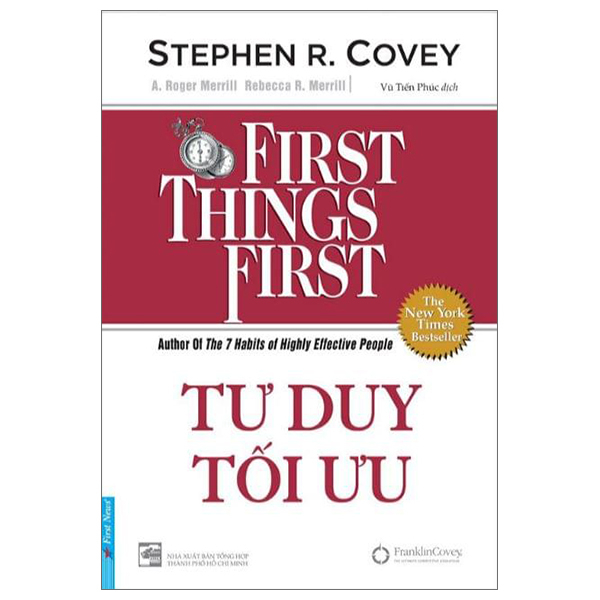 tư duy tối ưu - first things first
