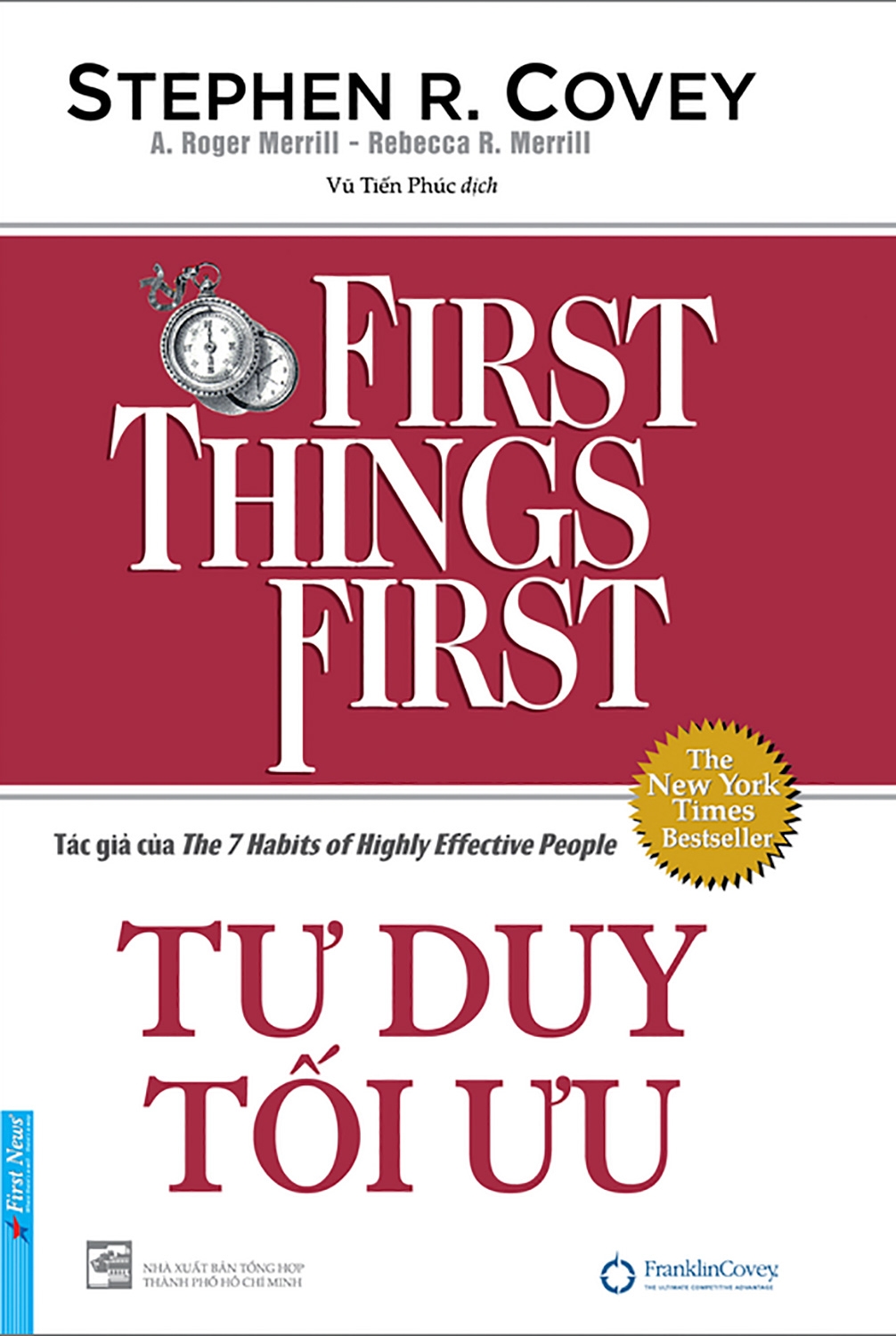 tư duy tối ưu - first things first (bìa cứng) - Ảnh 2