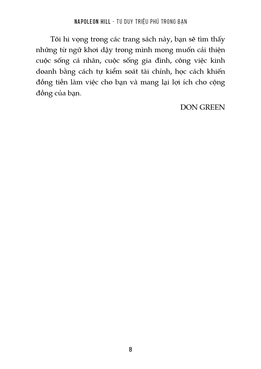 tư duy triệu phú - ý thức về tiền và biến khát vọng thành sự giàu sang - Ảnh 10