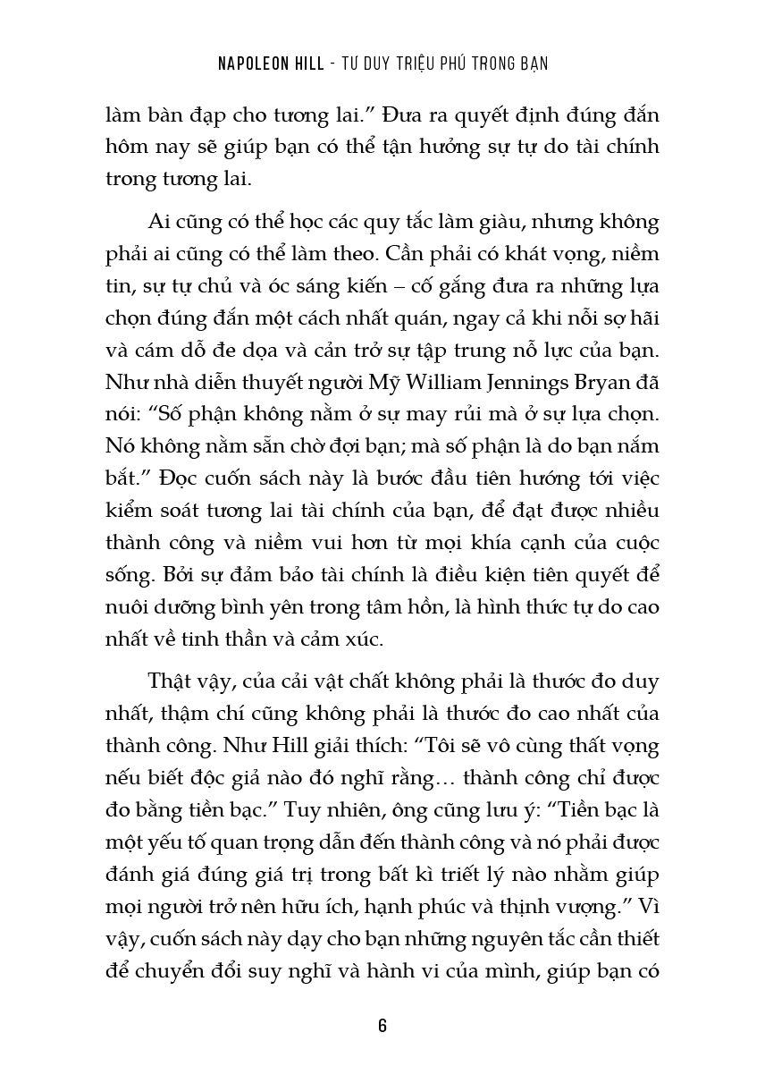 tư duy triệu phú - ý thức về tiền và biến khát vọng thành sự giàu sang - Ảnh 8