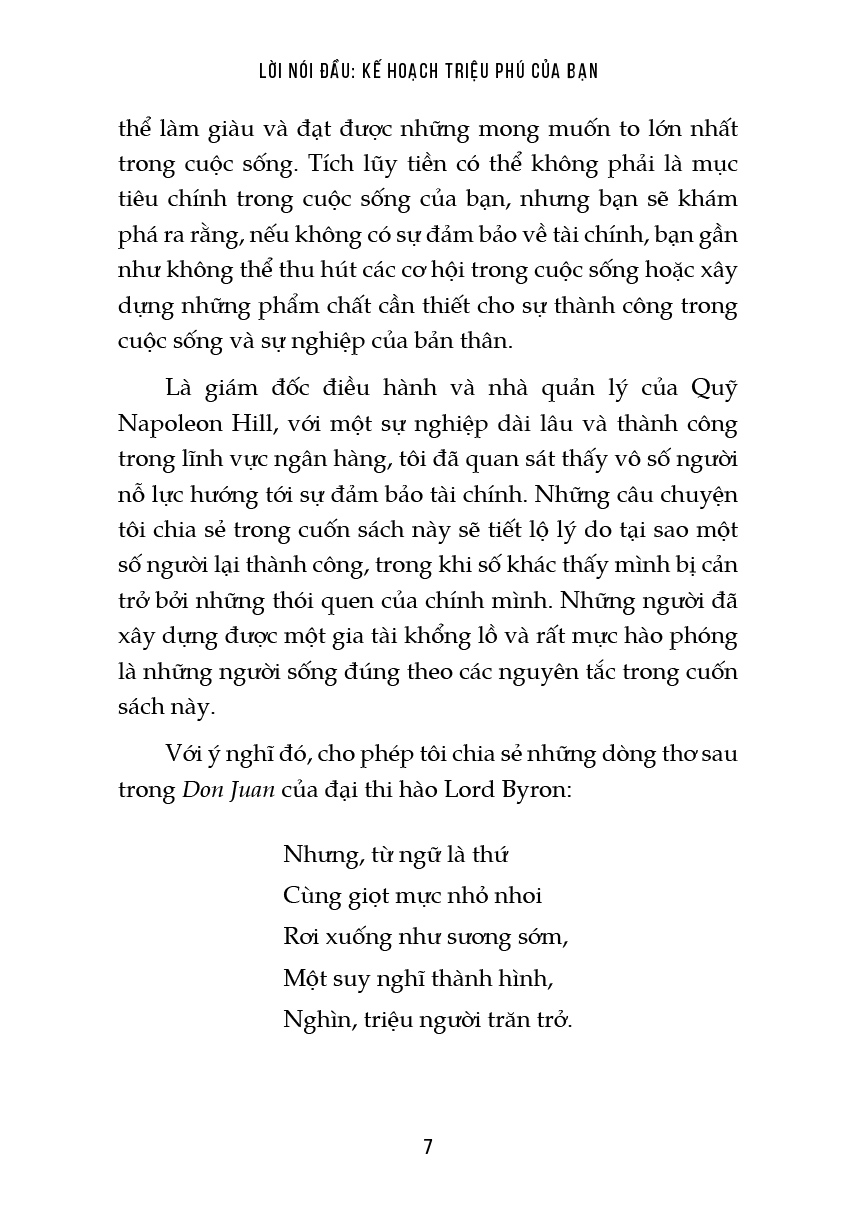 tư duy triệu phú - ý thức về tiền và biến khát vọng thành sự giàu sang - Ảnh 9